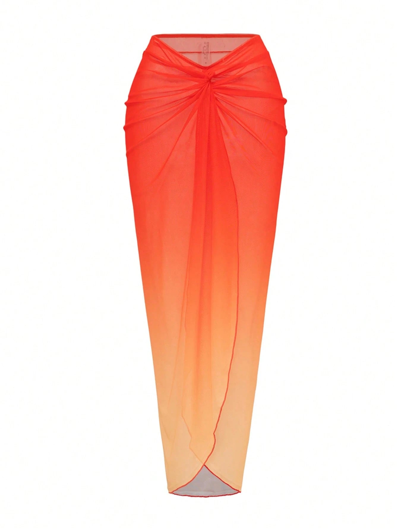 Swim Oasis Women's Twist Gradient Chiffon Cover Up Dress, Suitable For Summer Vacation - image 8