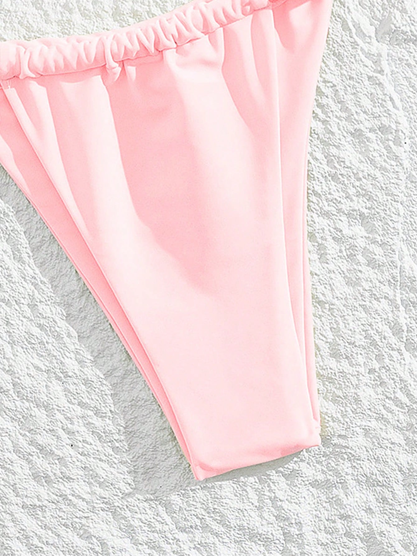 Swim Mod 2pcs/Set Summer New High Waist Sexy Backless Halter Tie Up