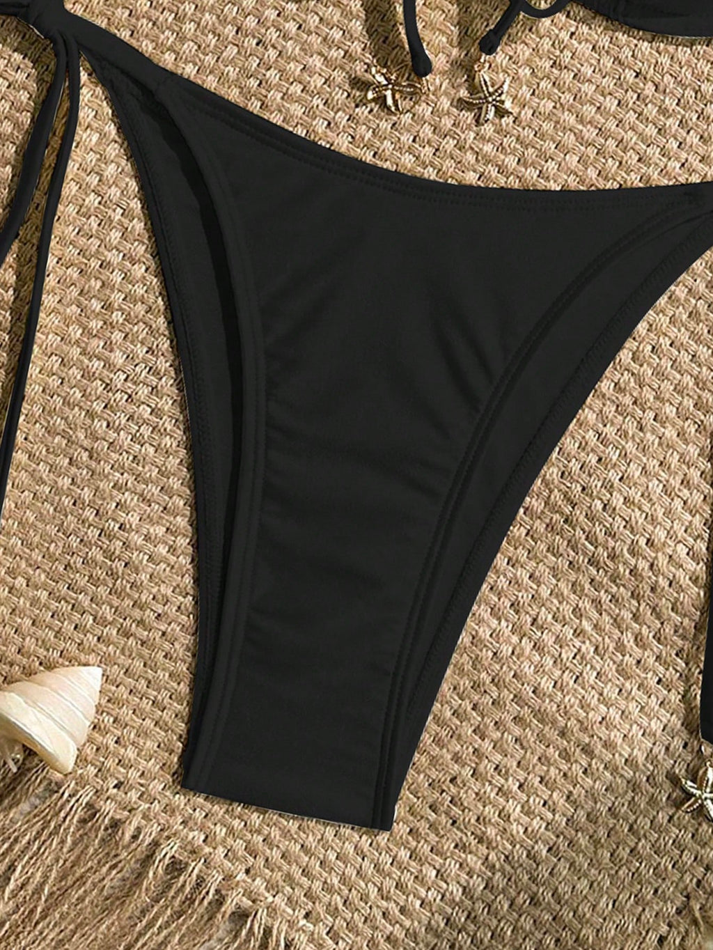 Swim Mod Spring/Summer Digital Print Underwire Push-Up Cami Top And Side Tie Swim Bottoms Women Cute Bikini - image 14