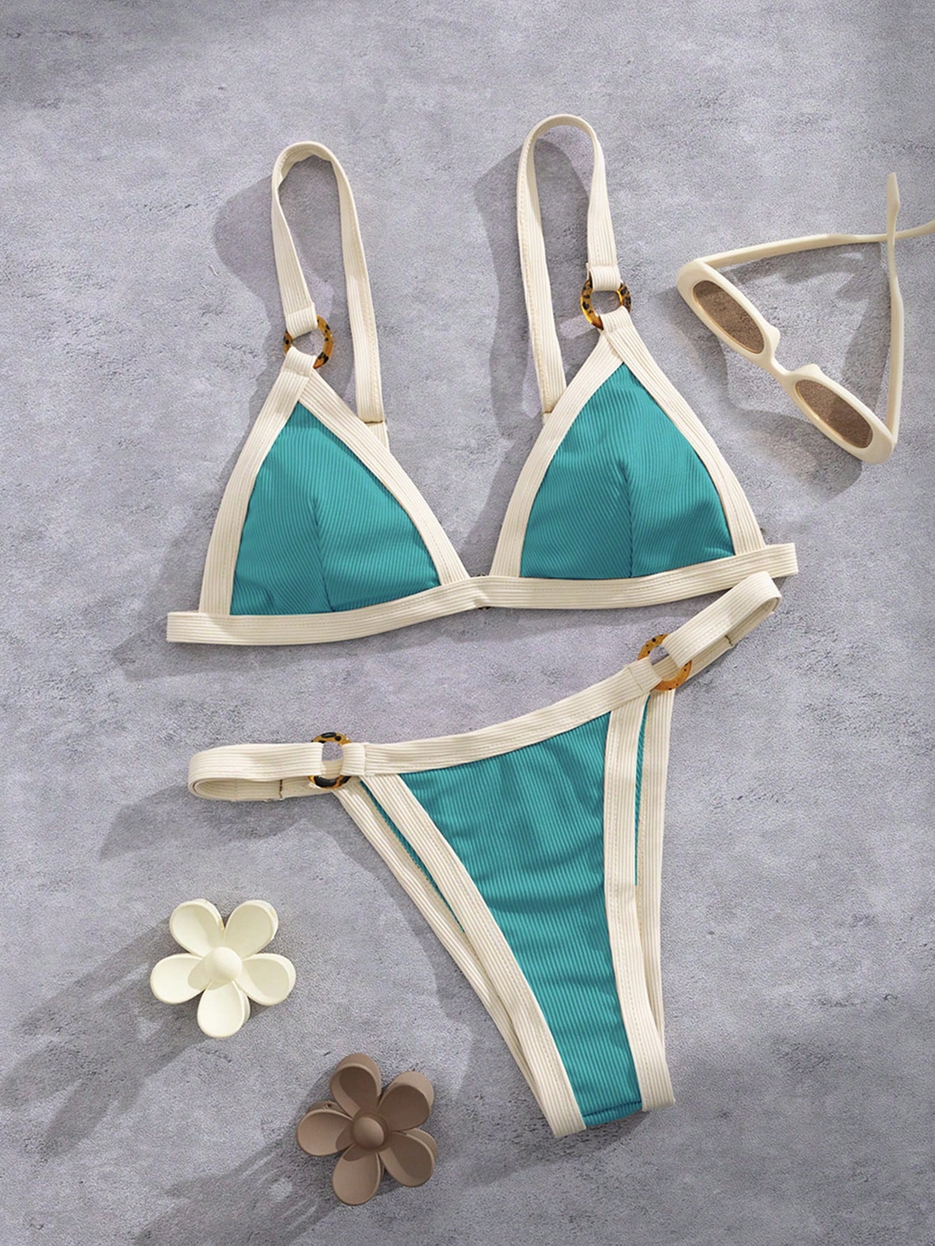 Women's New European And American Style Bikini Set Two Pieces Set