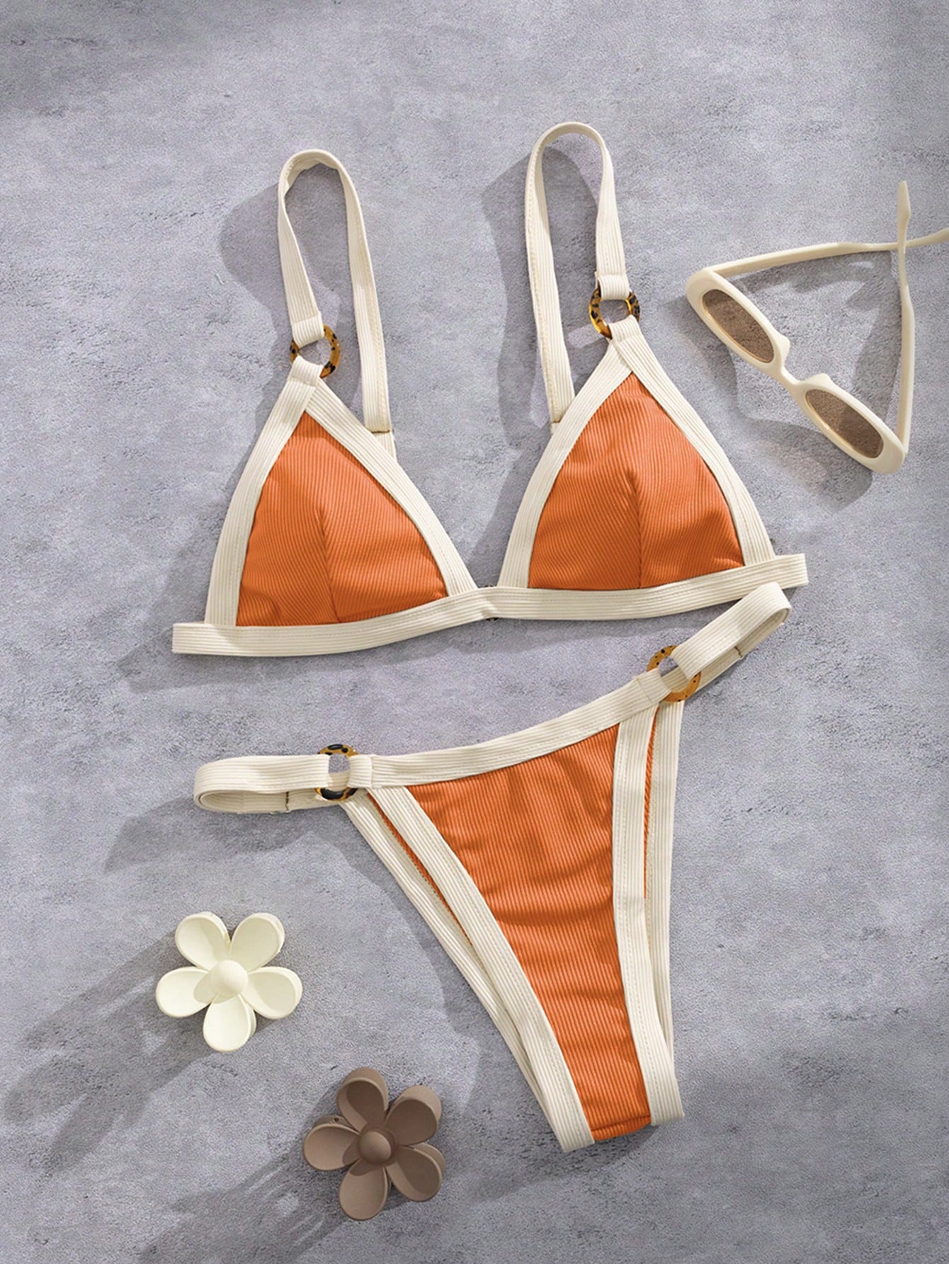 Women's New European And American Style Bikini Set Two Pieces Set