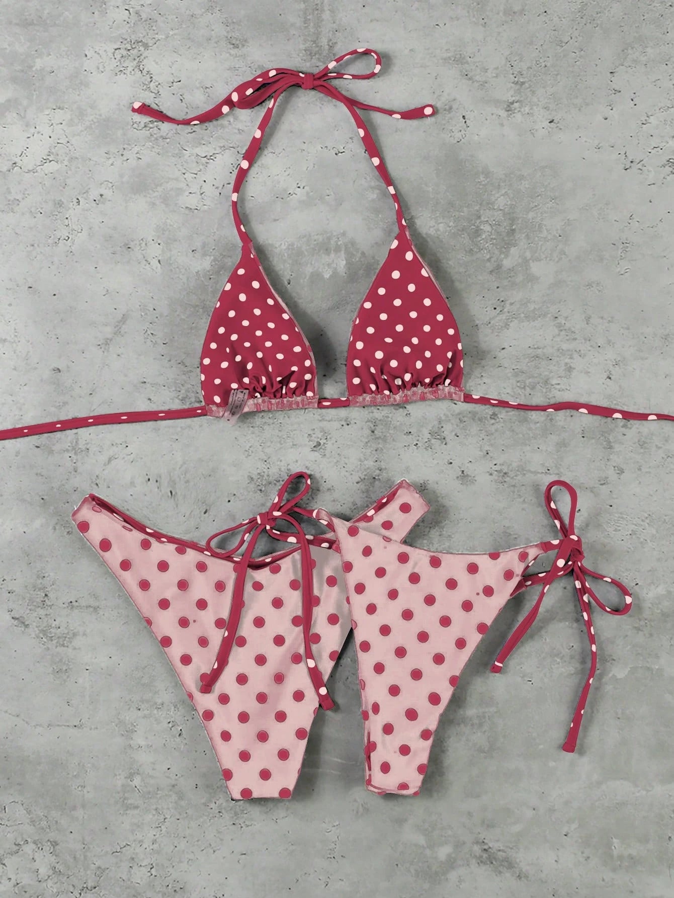 Women's Fashionable Elegant Spring/Summer Beach Vacation Pink &