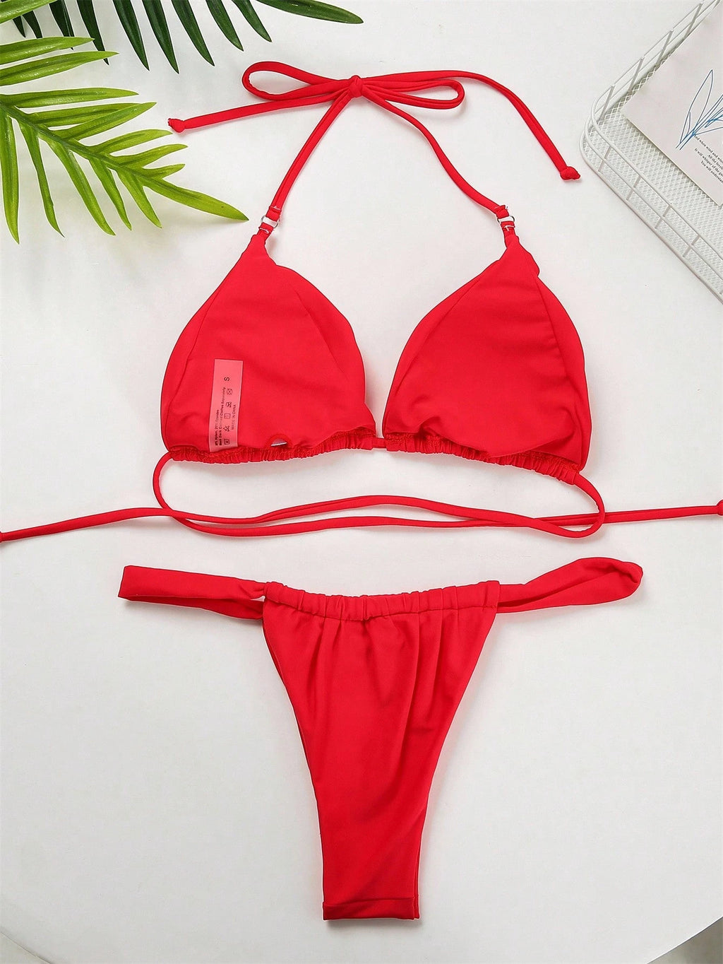 Swim Basics 2025 Sexy Bikini Swimsuit, Micro Triangle - image 17