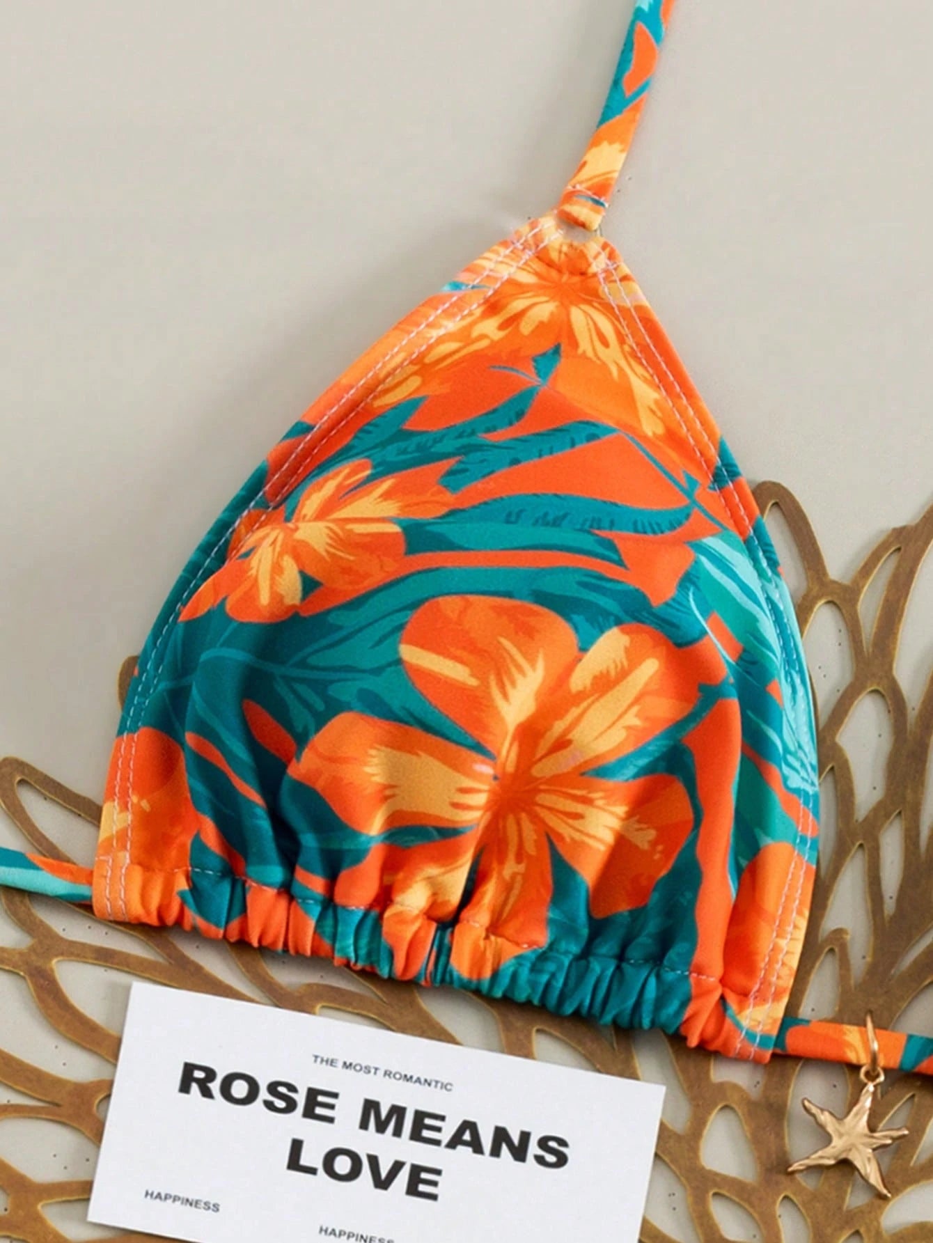 2026 Tropical Print Cute Elegant Bohemian Style Women's Bikini