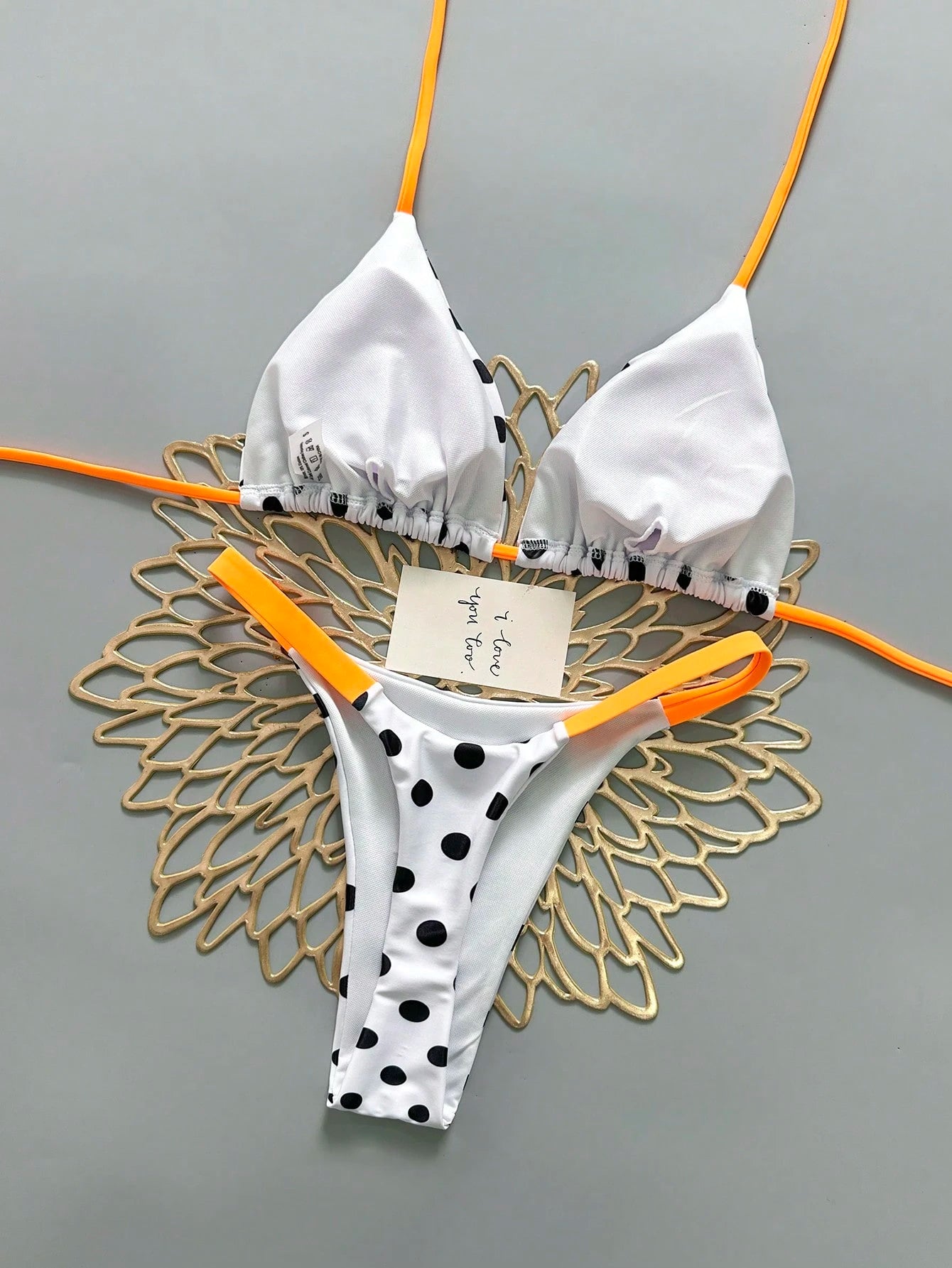2pcs Bohemian Floral Print Tie-Up Braided Bikini Swimwear, Casual, Cute, Elegant, Sexy, Beach Vacation, - image 2