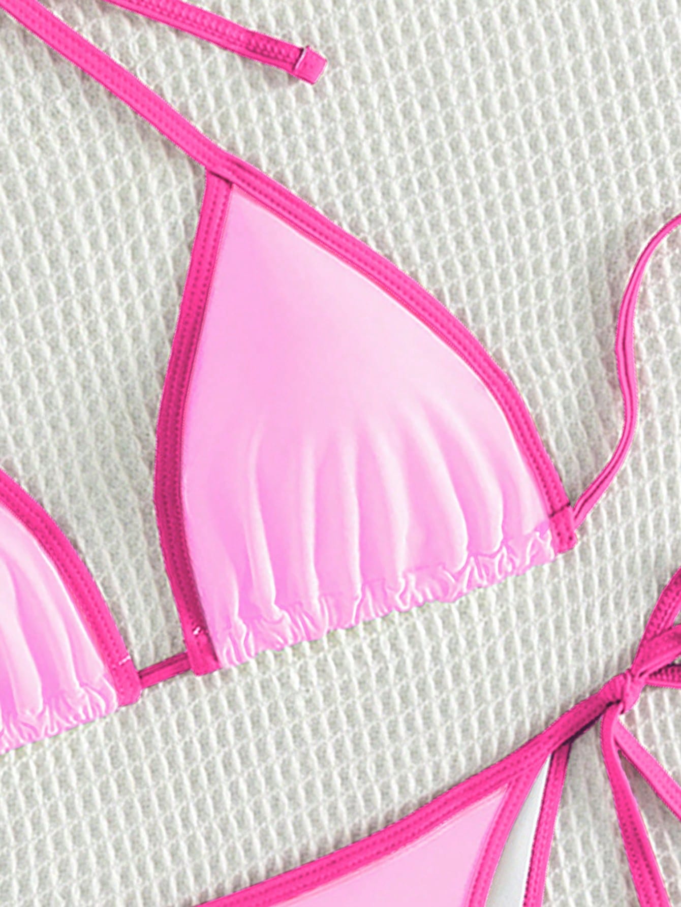 Swim Mod 2026 Spring/Summer Vintage Style Bikini With Pendant,