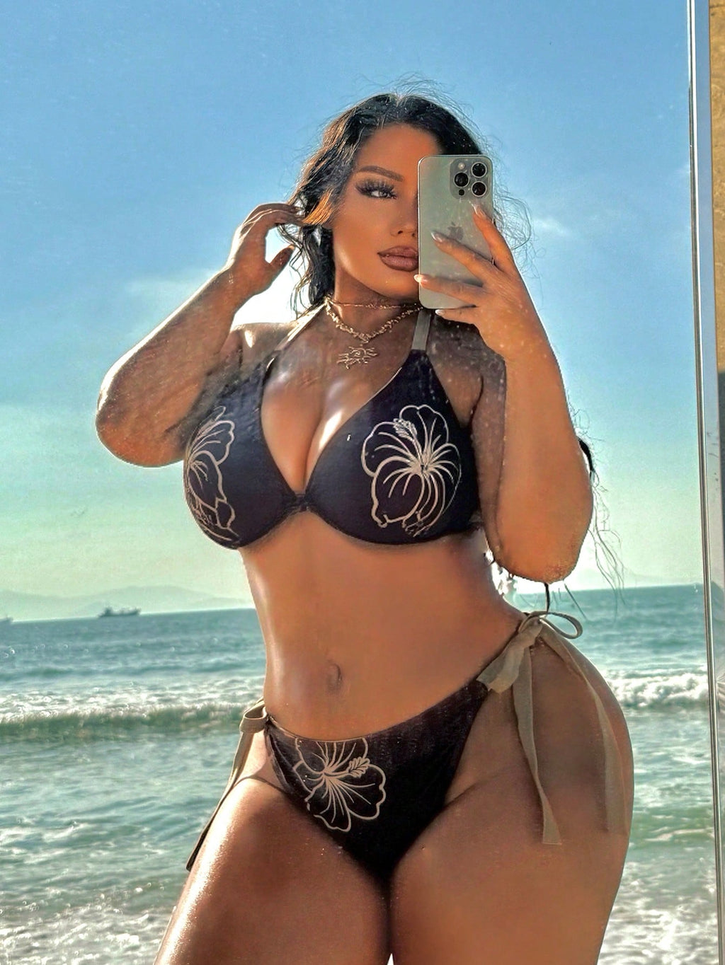 Swim SXY 2026 Summer Women's Beach Bikini Sexy Vacation Plus Size Swimsuit Set, Summer Women's Plus Size - image 10