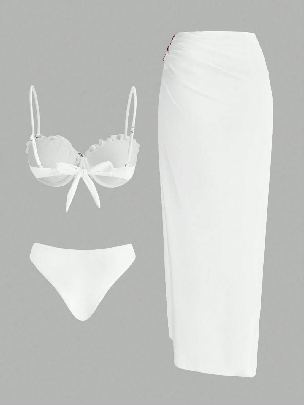 Swim Oasis Women's Bohemian Style Sexy Elegant Romantic Sun Pattern