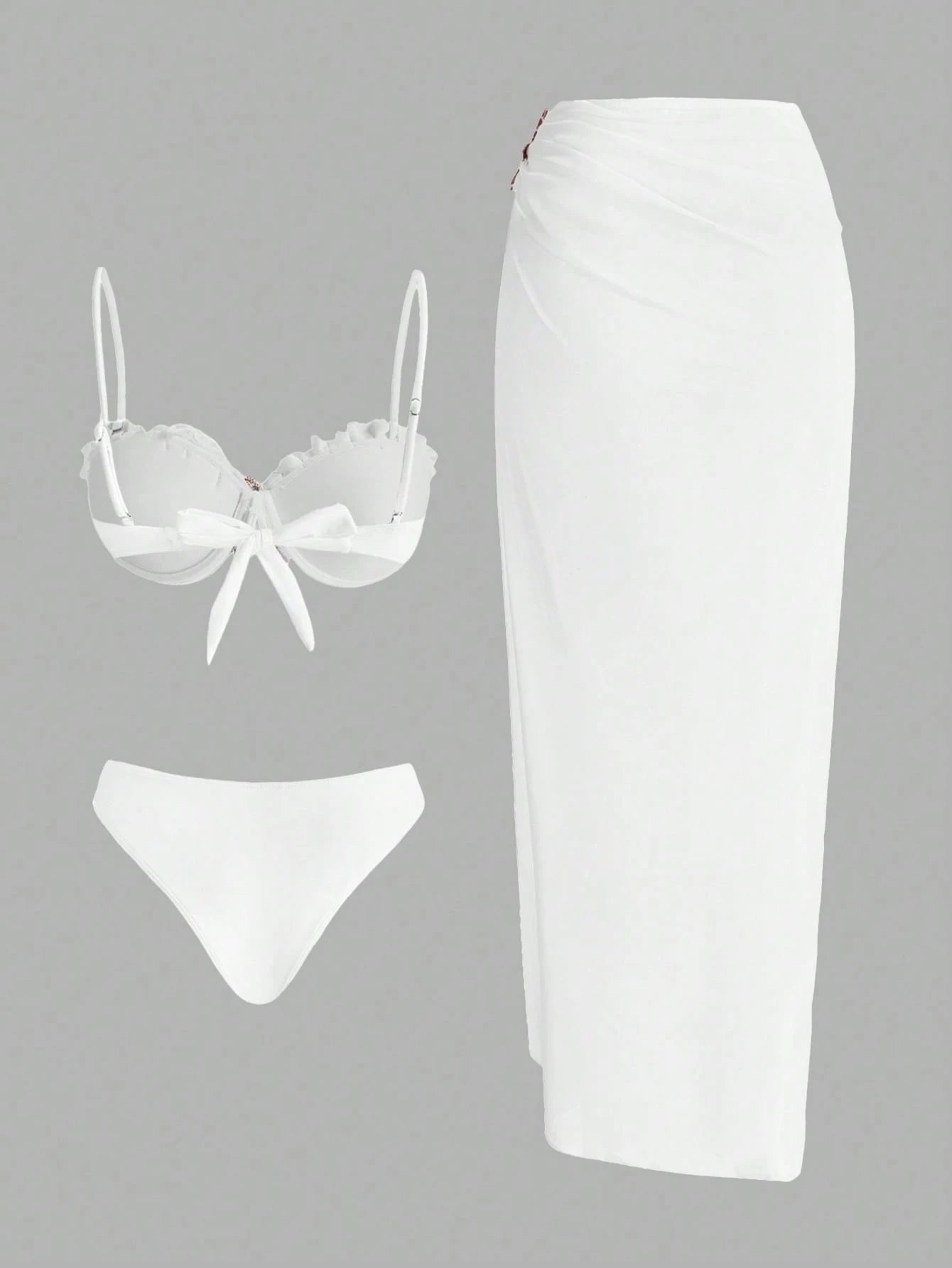 Swim Oasis Women's Bohemian Style Sexy Elegant Romantic Sun Pattern