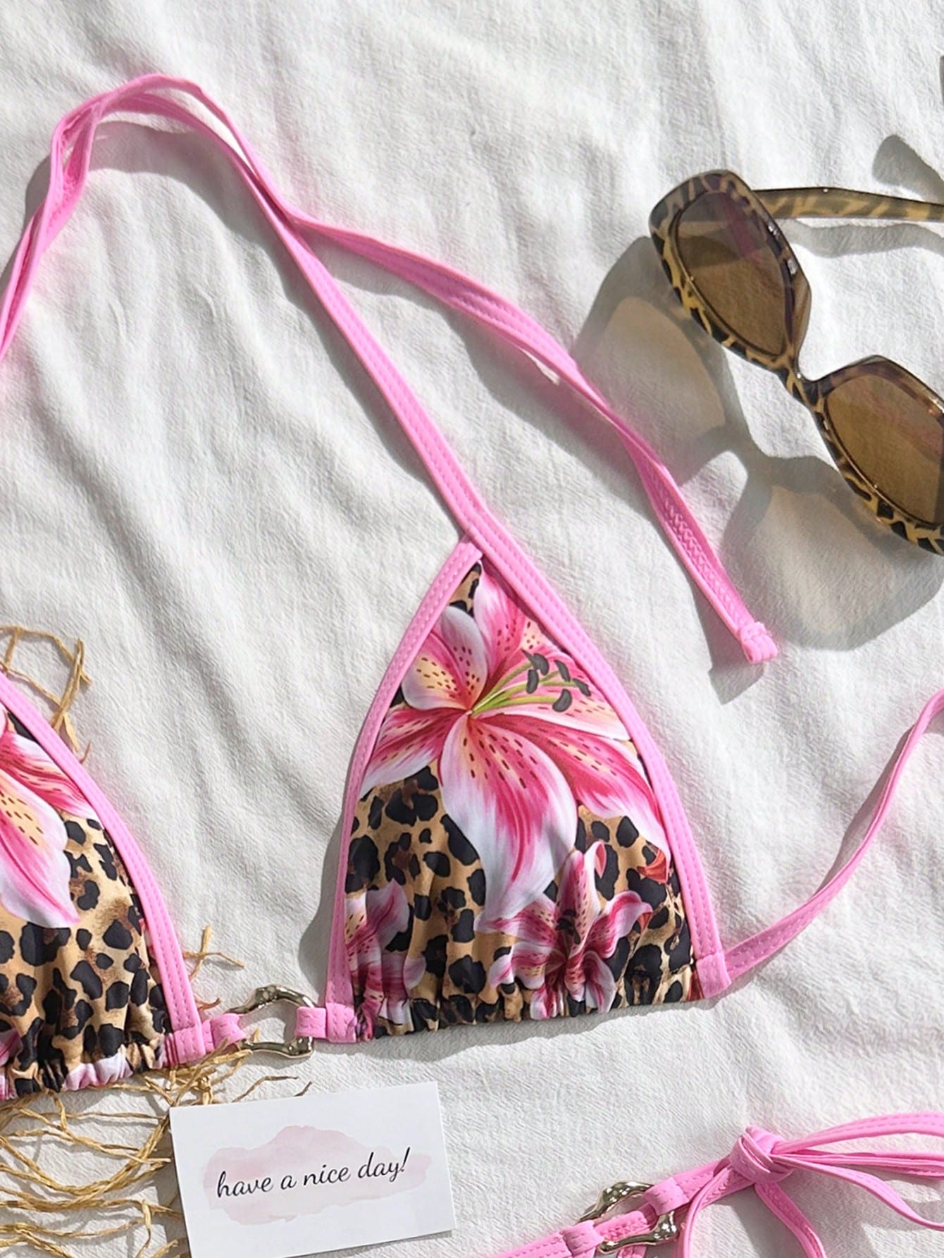 2026 New Fashion Sexy Women's Beach Vacation Bikini Swimsuit 2 Pieces