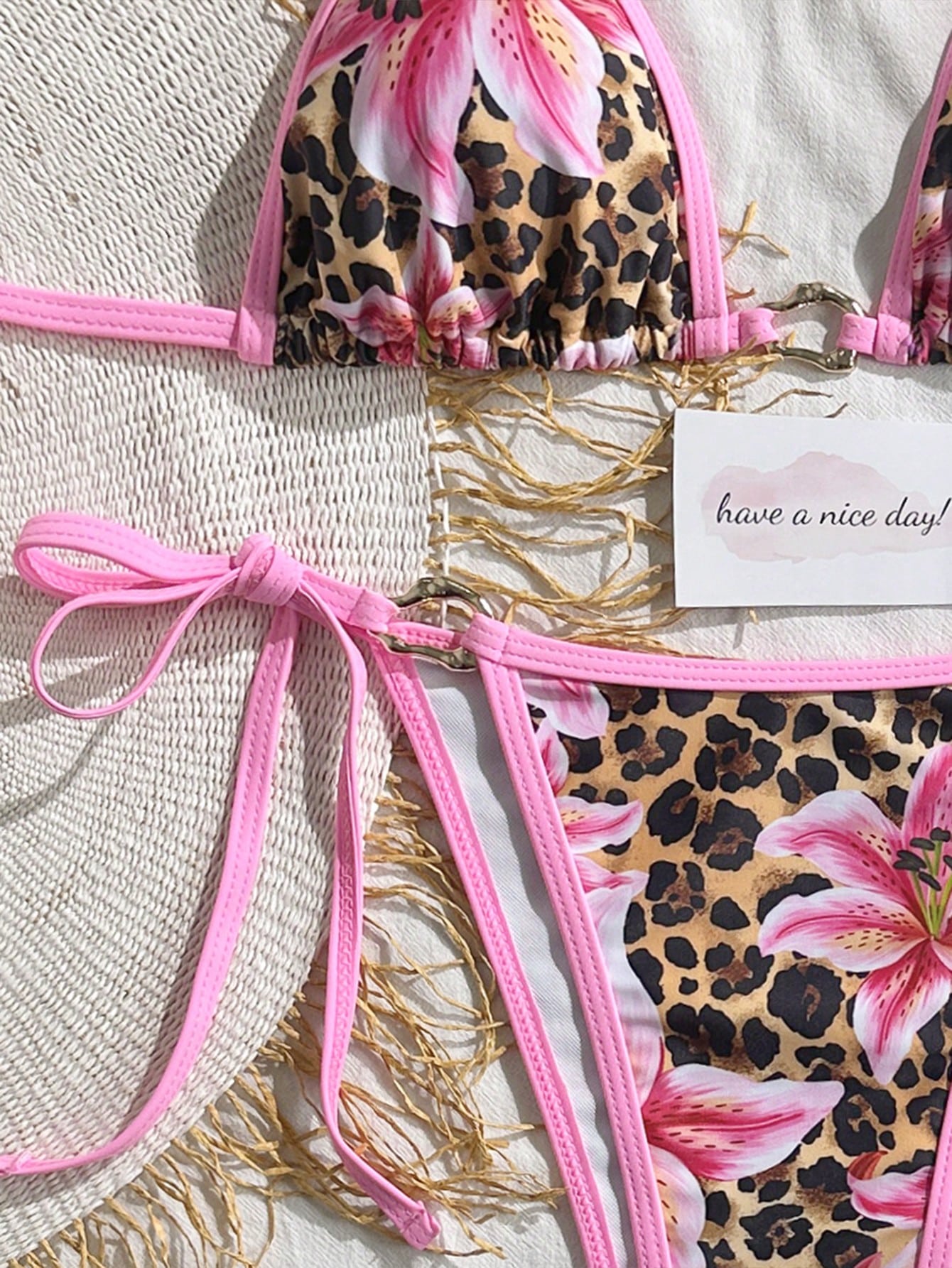 2026 New Fashion Sexy Women's Beach Vacation Bikini Swimsuit 2 Pieces