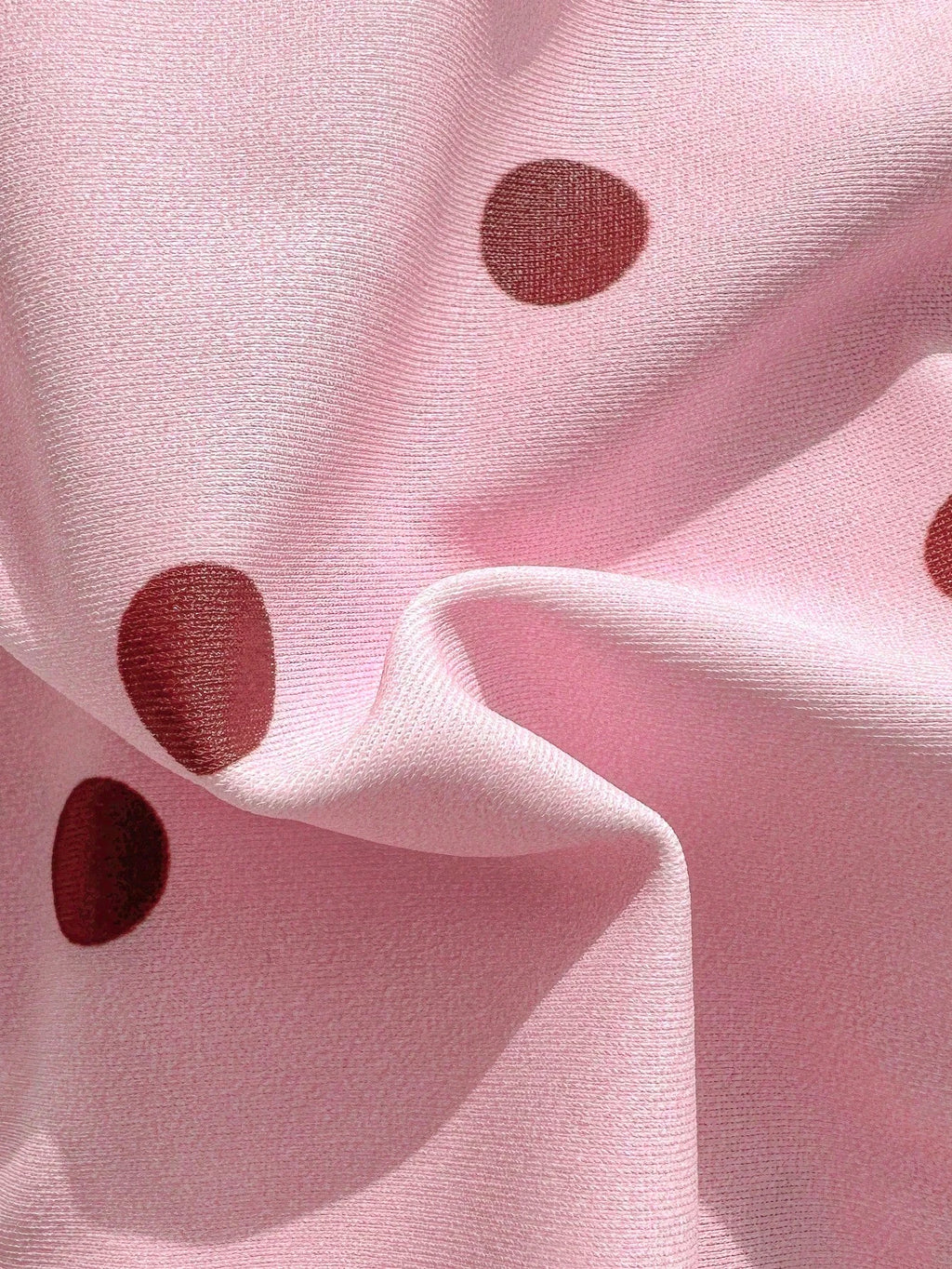 New Fashionable Sexy Polka Dot Print Strapless Detachable Strap