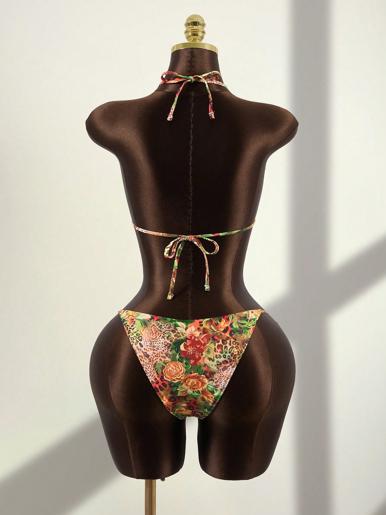 Swim Vcay Women's Sexy Leopard Print Bikini Set, Summer