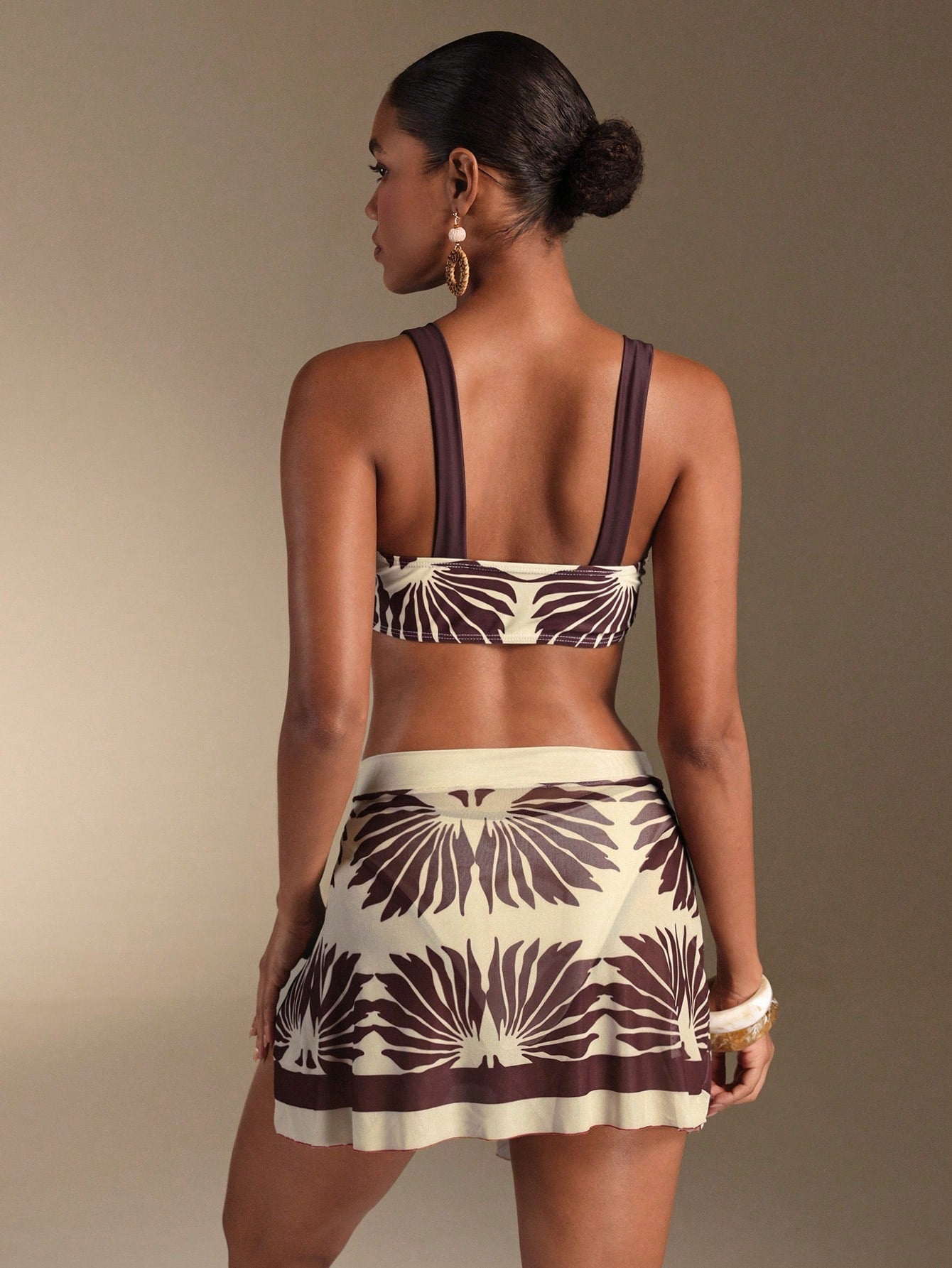 Swim Oasis Beige,Summer,Boho,Beach Vacation,Holiday,Holiday Women's