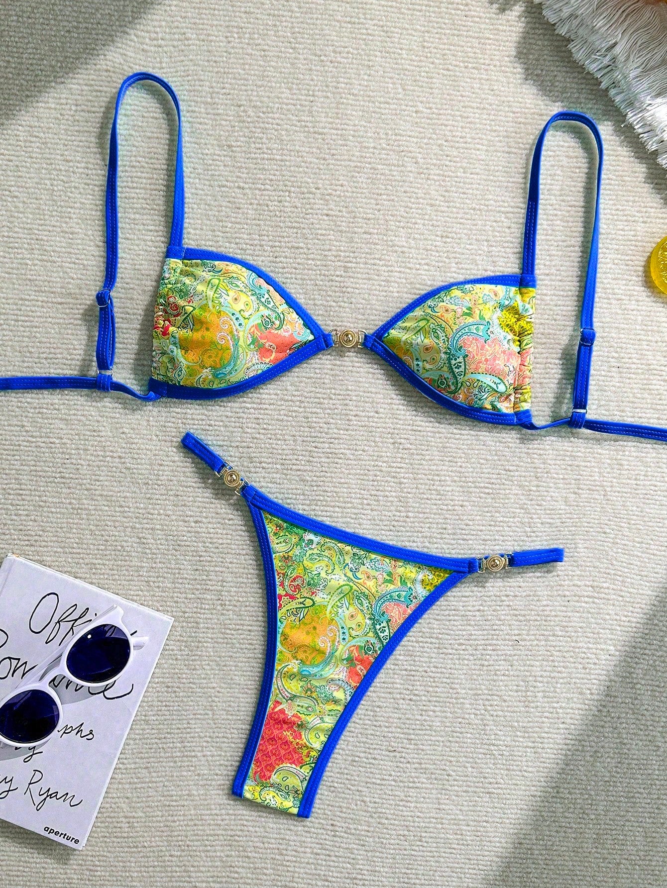 Swim Mod 2pcs/Set Women's Beach Vacation Valentine's Day Beach Party