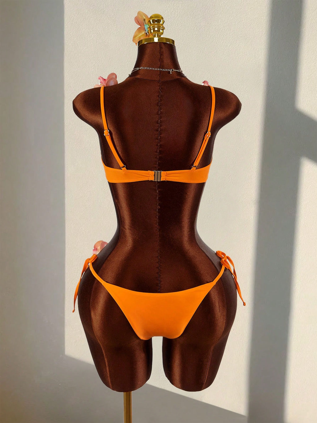 Amplova Women's 3D Orchid Flower Swimwear, & Avant-Garde, Suitable