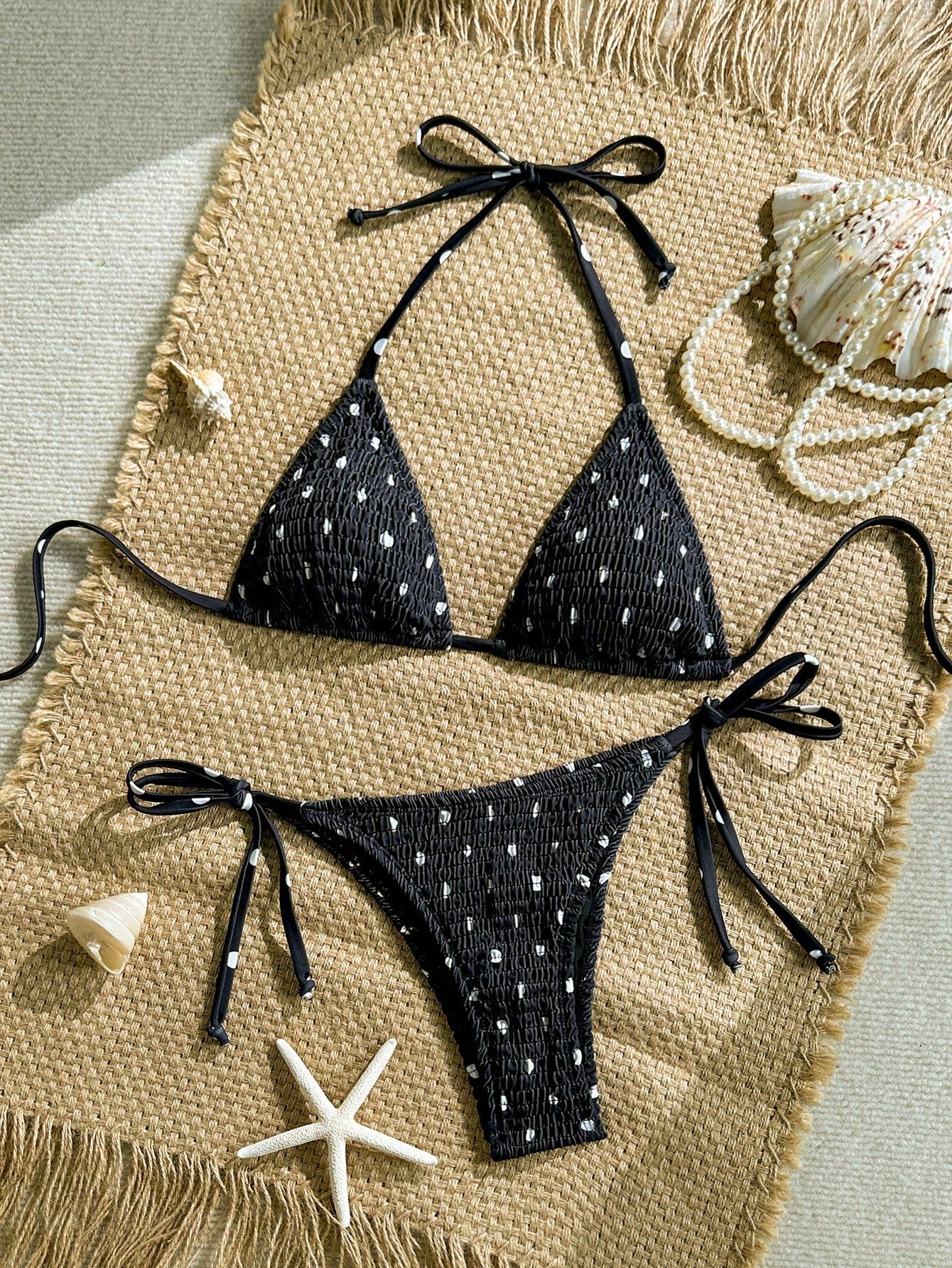 Swim Vcay 2pcs Women's Summer Beach Holiday Ruffled Leopard Print