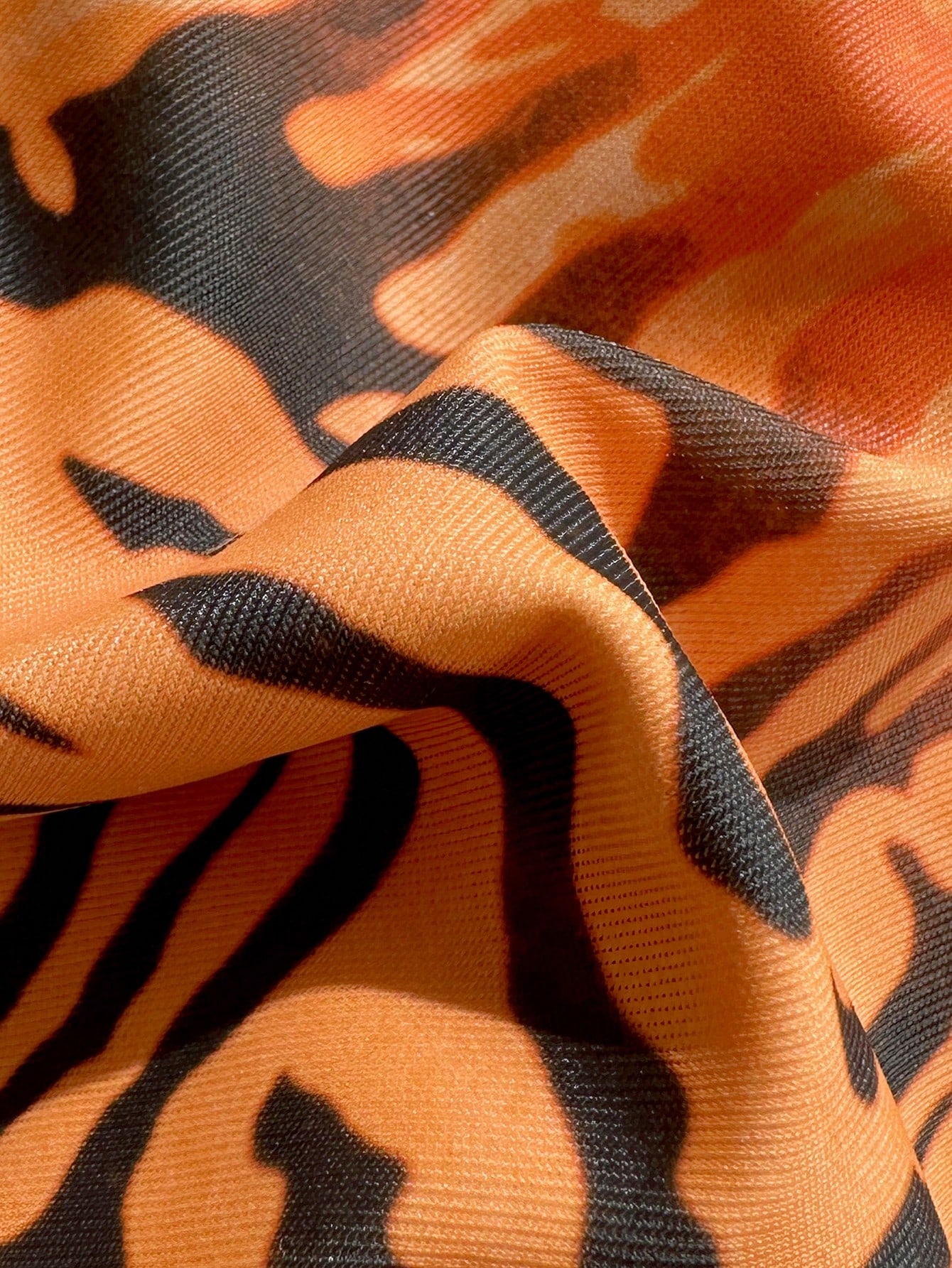 Sexy Vintage Leopard Print Pattern Bikini Two Pieces Swimwear For