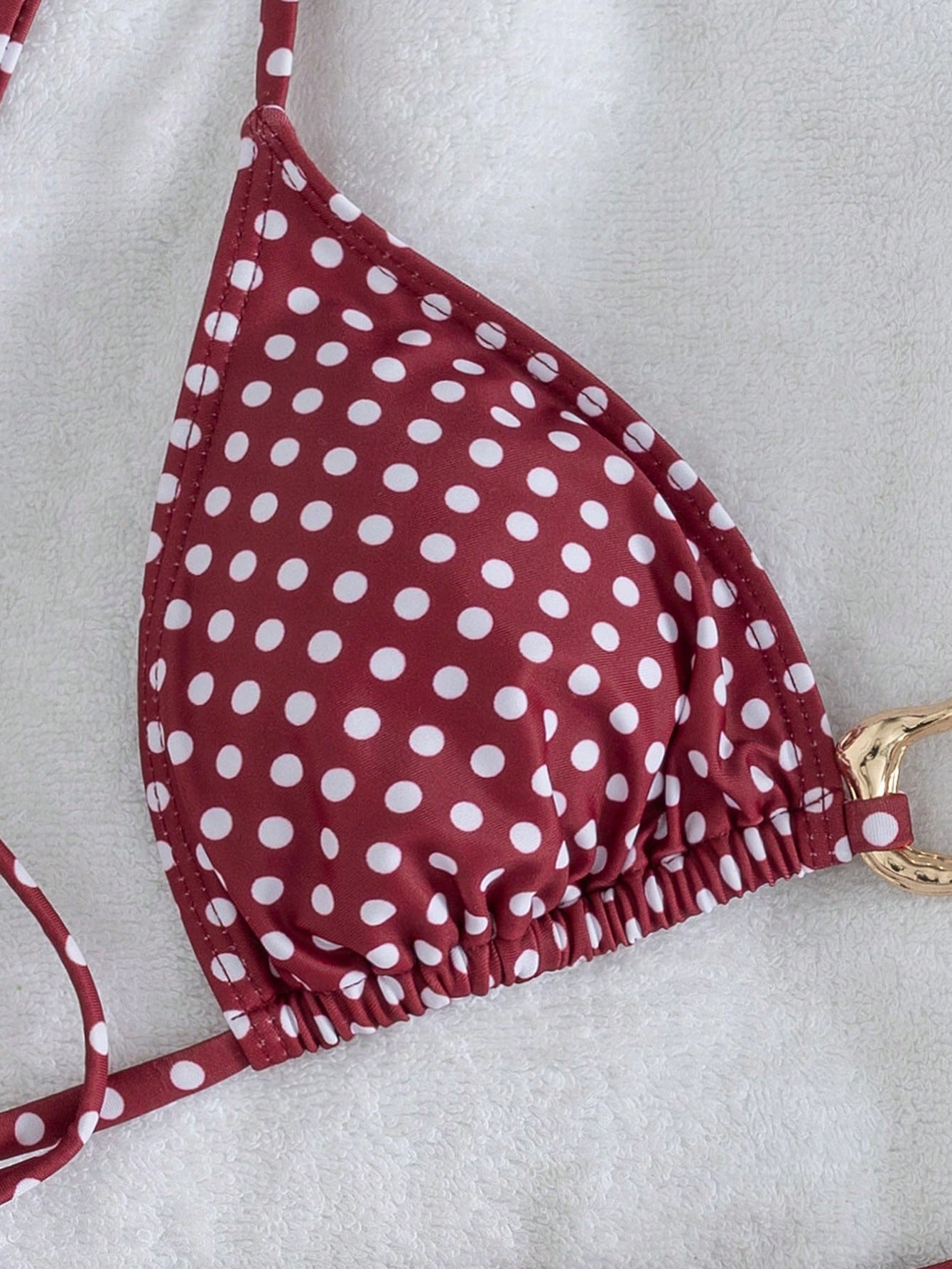 Lady's Print Halter & Tie-Side 2Pcs Swimwear: Sexy, Stylish, Young,
