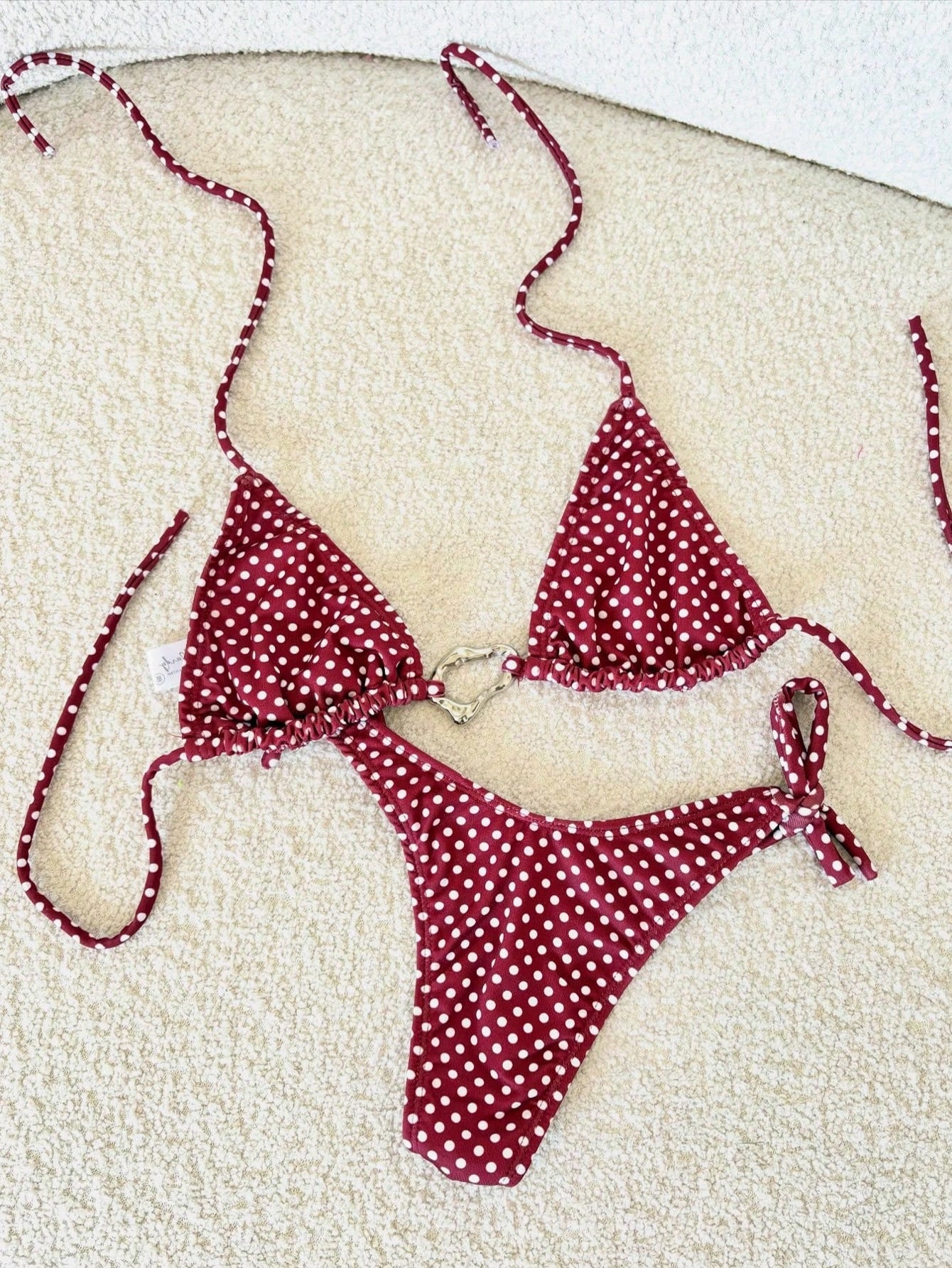 Lady's Print Halter & Tie-Side 2Pcs Swimwear: Sexy, Stylish, Young,