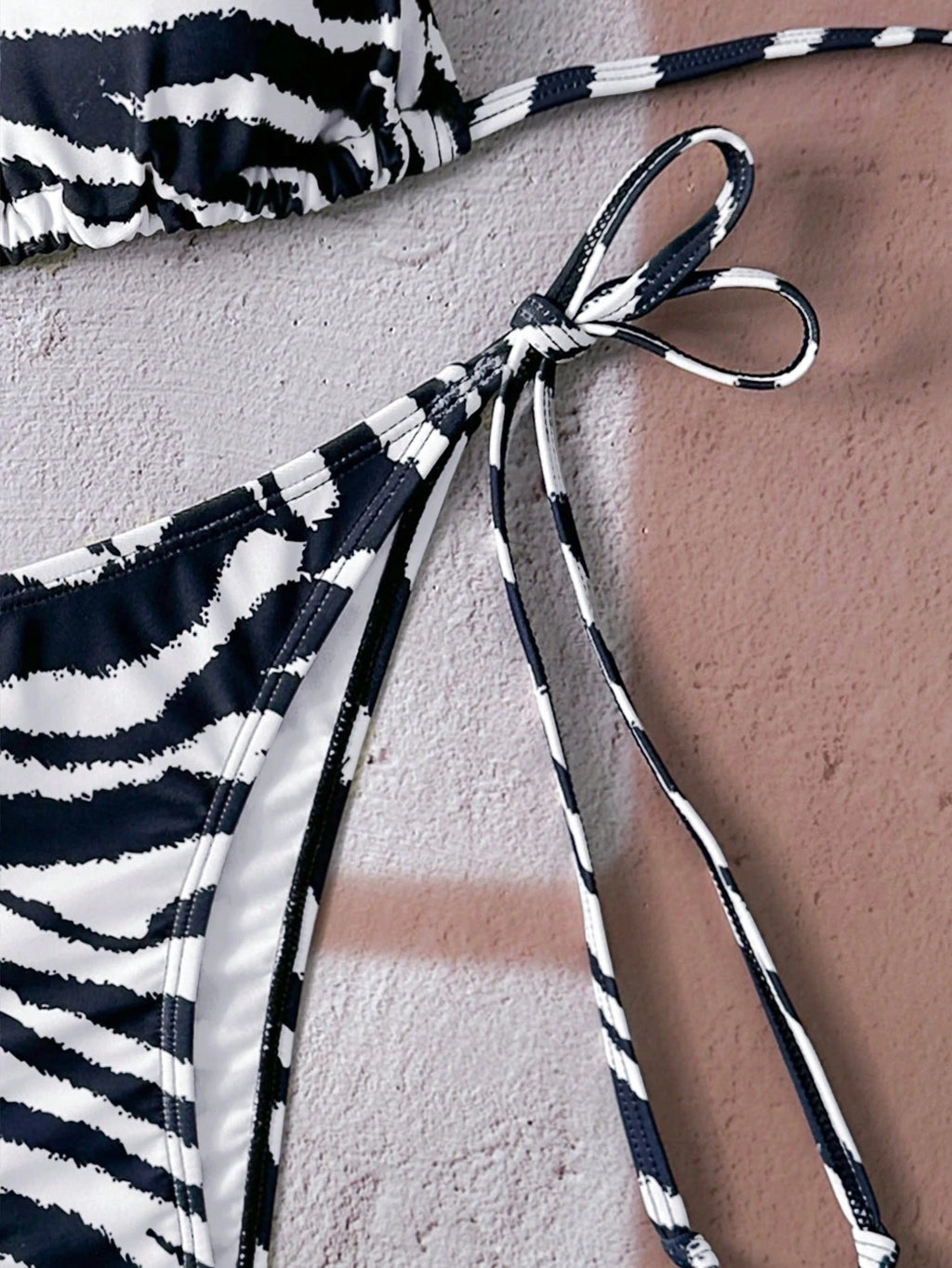 Swim Vcay Women's Zebra Print Swimwear Set For Summer Beach Vacation - image 14