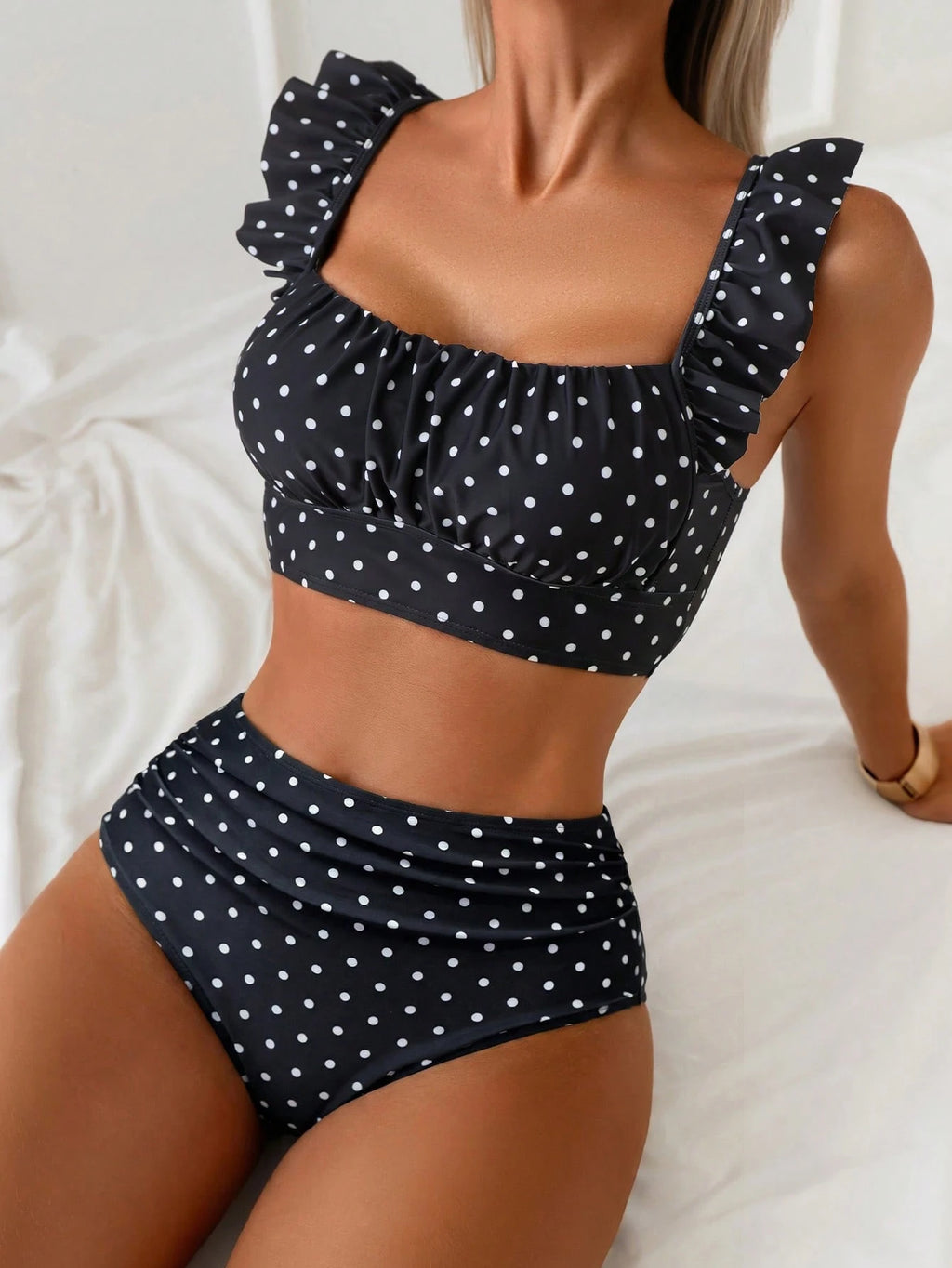 Swim Basics 2pcs Women's Pink Summer Cute Beach Party Holiday Holiday