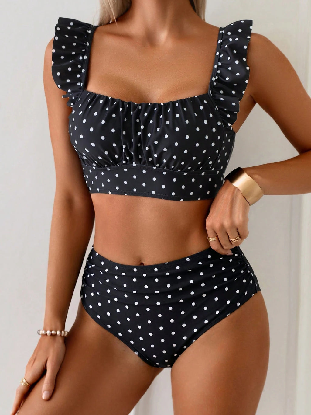 Swim Basics 2pcs Women's Pink Summer Cute Beach Party Holiday Holiday