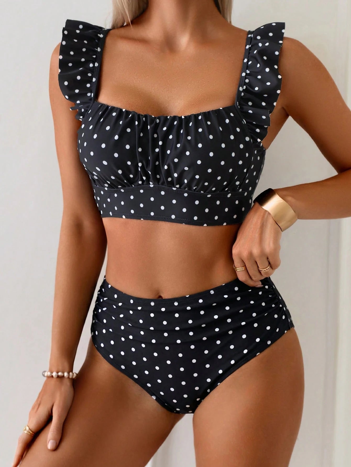 Swim Basics 2pcs Women's Pink Summer Cute Beach Party Holiday Holiday