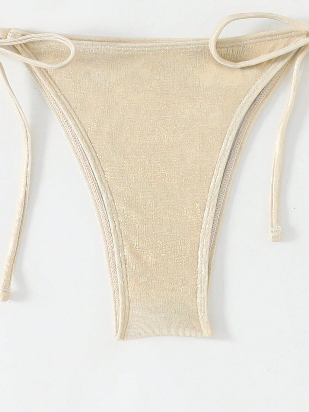 Swim Oasis 3pcs/Set Pink Glittery Summer 70s Retro Holiday Party High-End Shiny