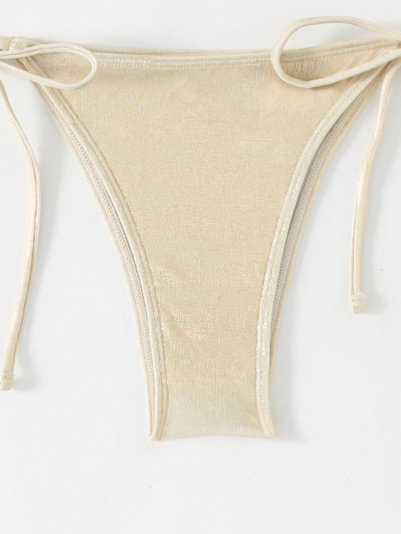 Swim Oasis 3pcs/Set Pink Glittery Summer 70s Retro Holiday Party High-End Shiny