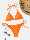 Swim Vcay Vacation Beach Leopard & Floral Print Bikini Swimwear For