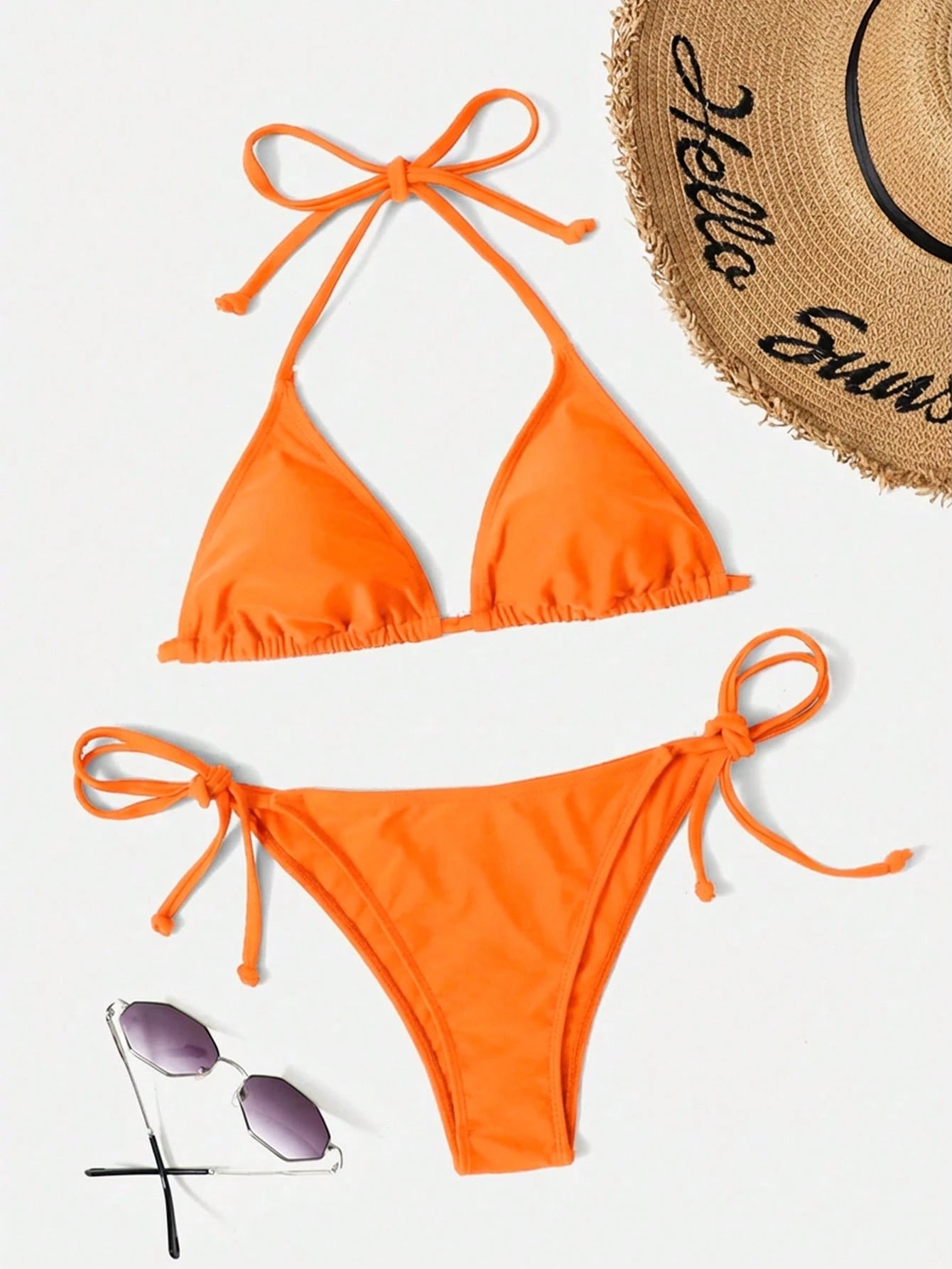 Swim Vcay Vacation Beach Leopard & Floral Print Bikini Swimwear For