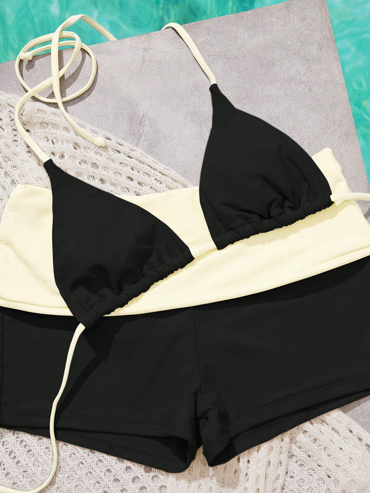 Women's Pink Bikini Swimsuit Pilates Set Beachwear/Fitness Set/Casual/Y2K/Street Style/Vacation Summer Outfit - image 18