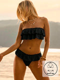 Aralina Summer Resort Vacation Beach Western Ruffle Pink Floral
