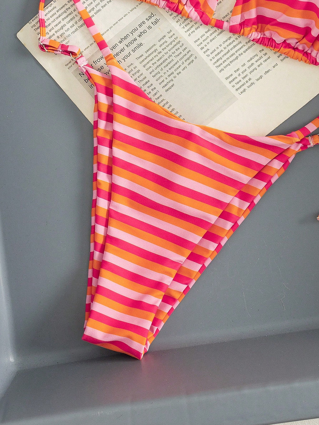 Women's Printed Halter Tie 2 Pieces Swimwear: Sexy Fashion Elegant