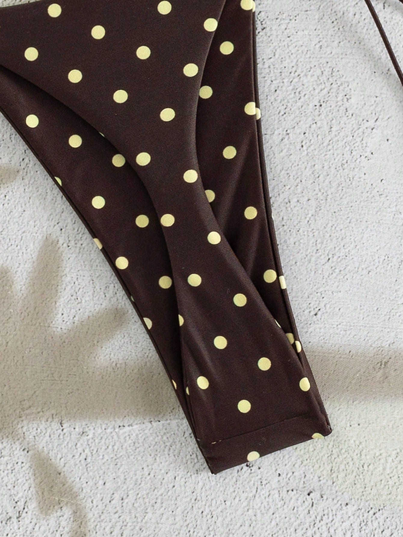 PEPPERMOLLY New Soft Polka Dot Pattern Sleeveless Criss-Cross Strap Bikini Set, Elegant Ladies Summer Beach - image 10