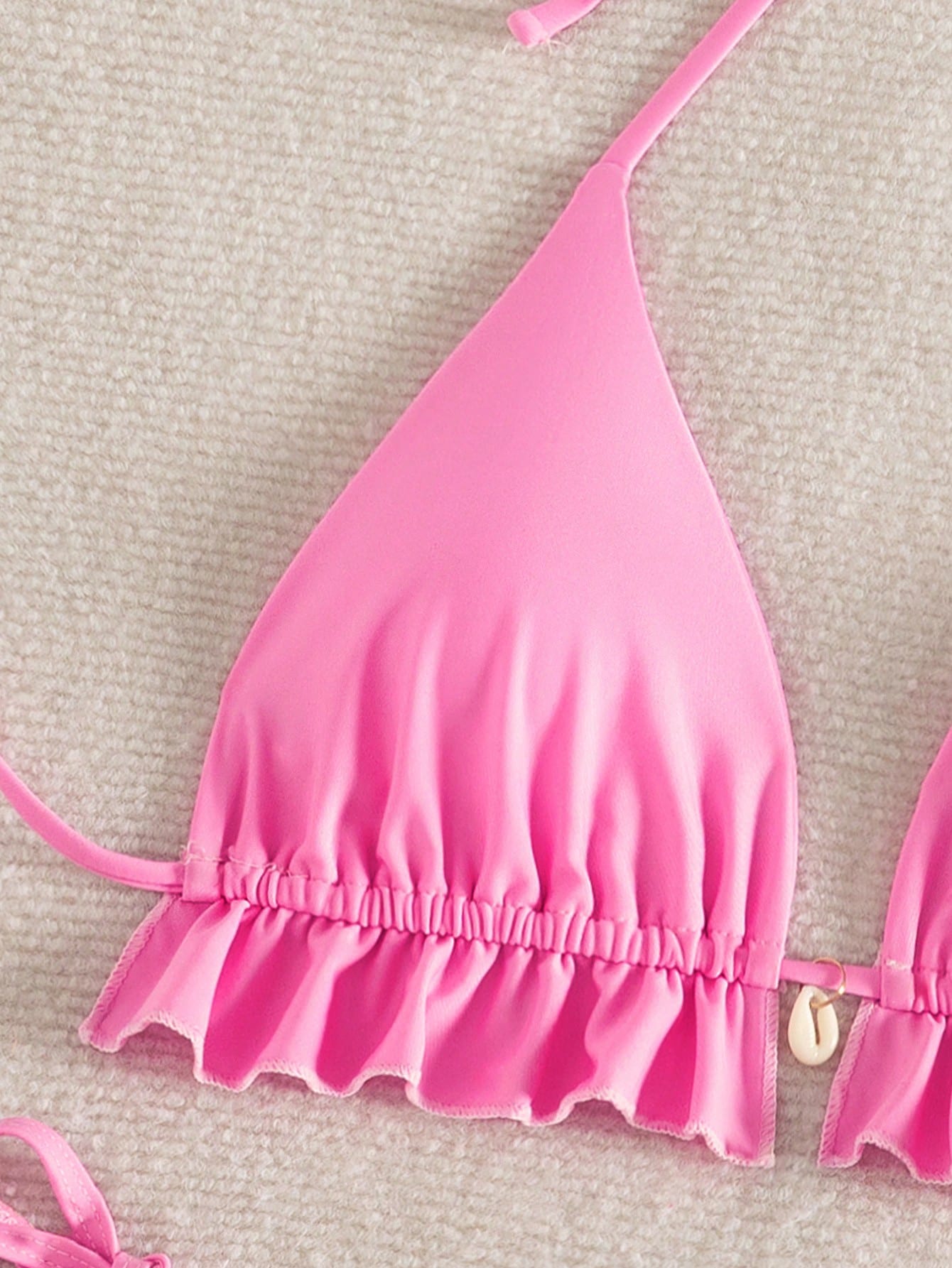 Swim Mod Swim Suits For Women Women's Summer Beach Solid Color Ruffle