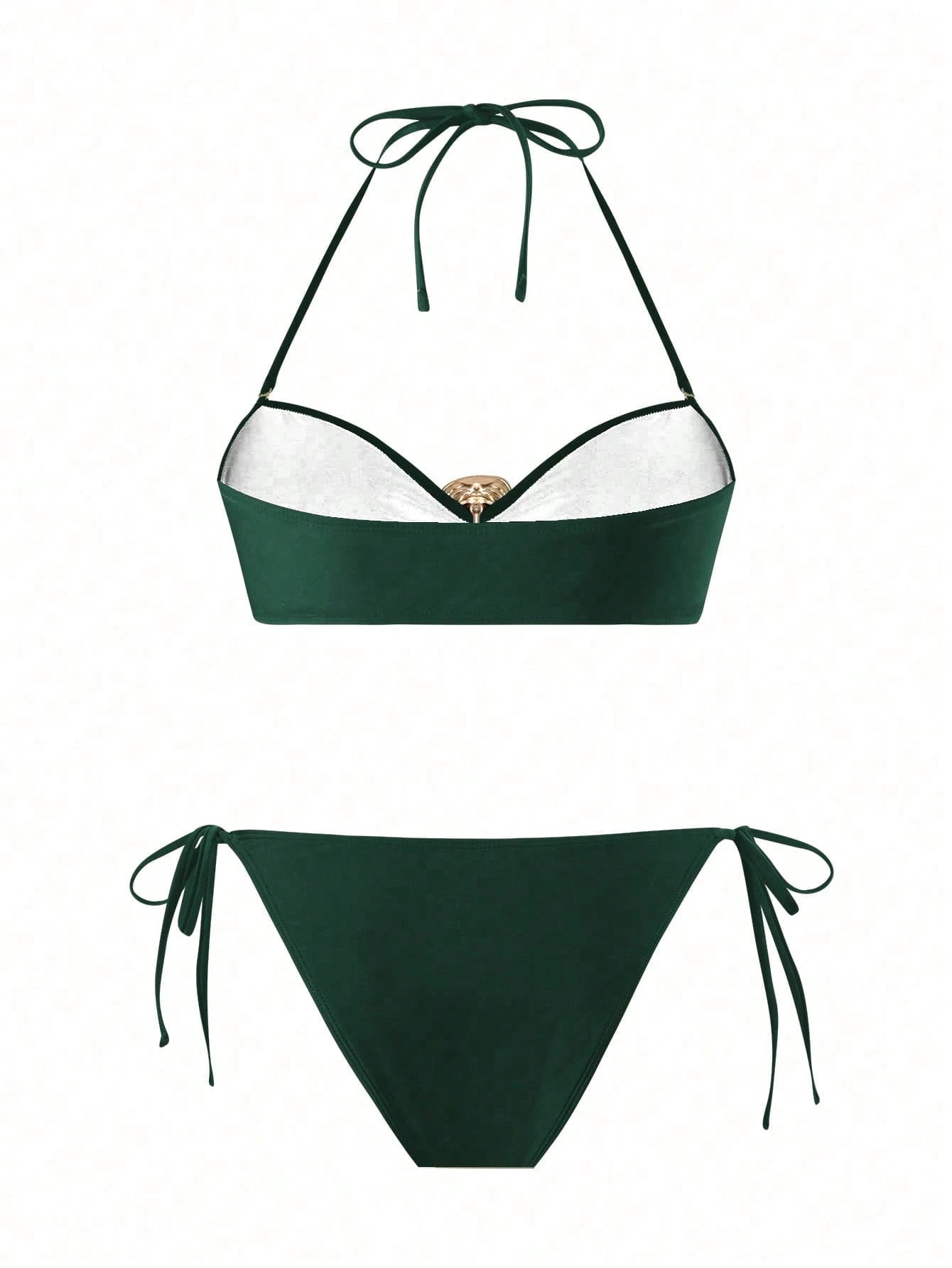 Swim Oasis 3pcs/Set 2026 New Women Swimwear Bra Printed Mesh Maxi