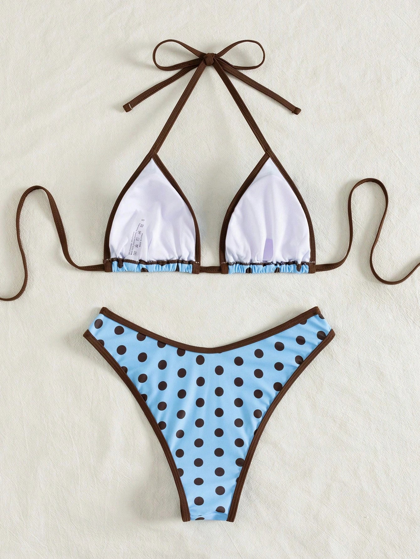 PEPPERMOLLY Women's Sexy & Fashionable Black & White 2 Pieces