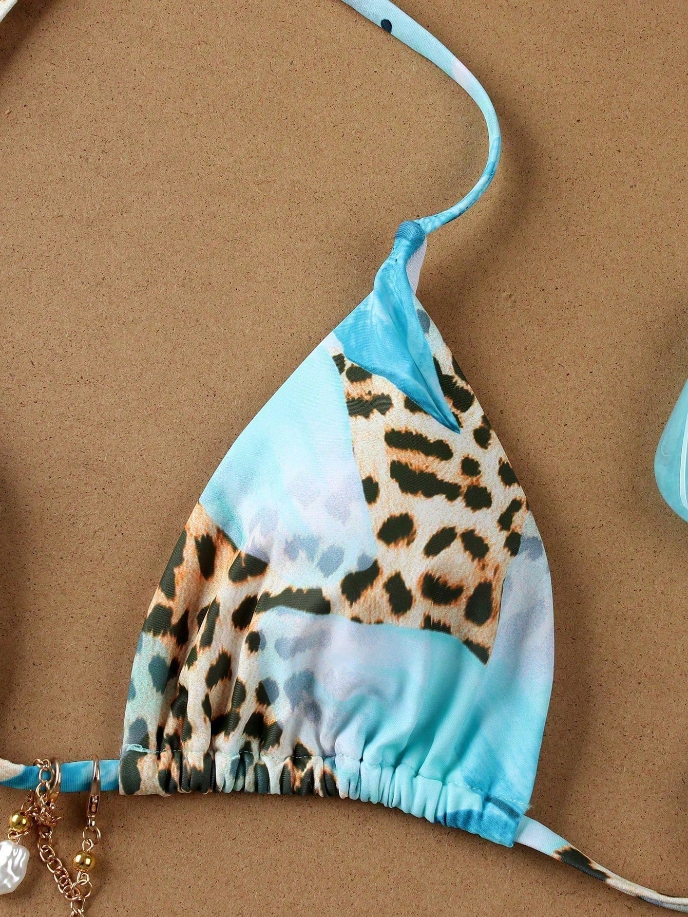 Women's Sexy Casual Elegant Beach Date Halter Neck Leopard Print