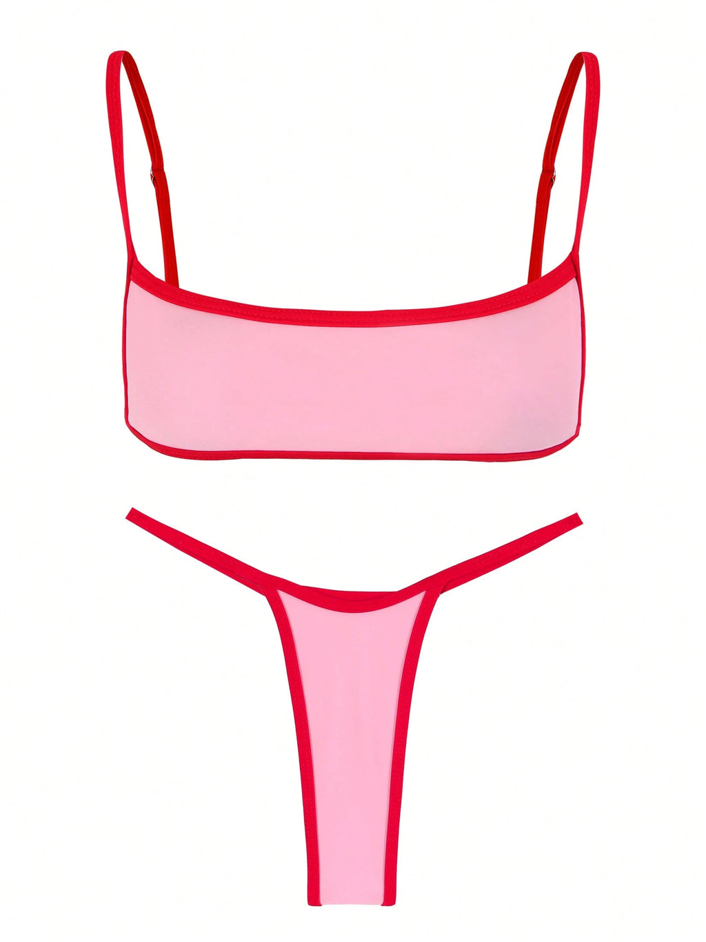 Sexy Women's Bikini Set, European & American Style Summer 2026 Cute Swimsuit, Wo