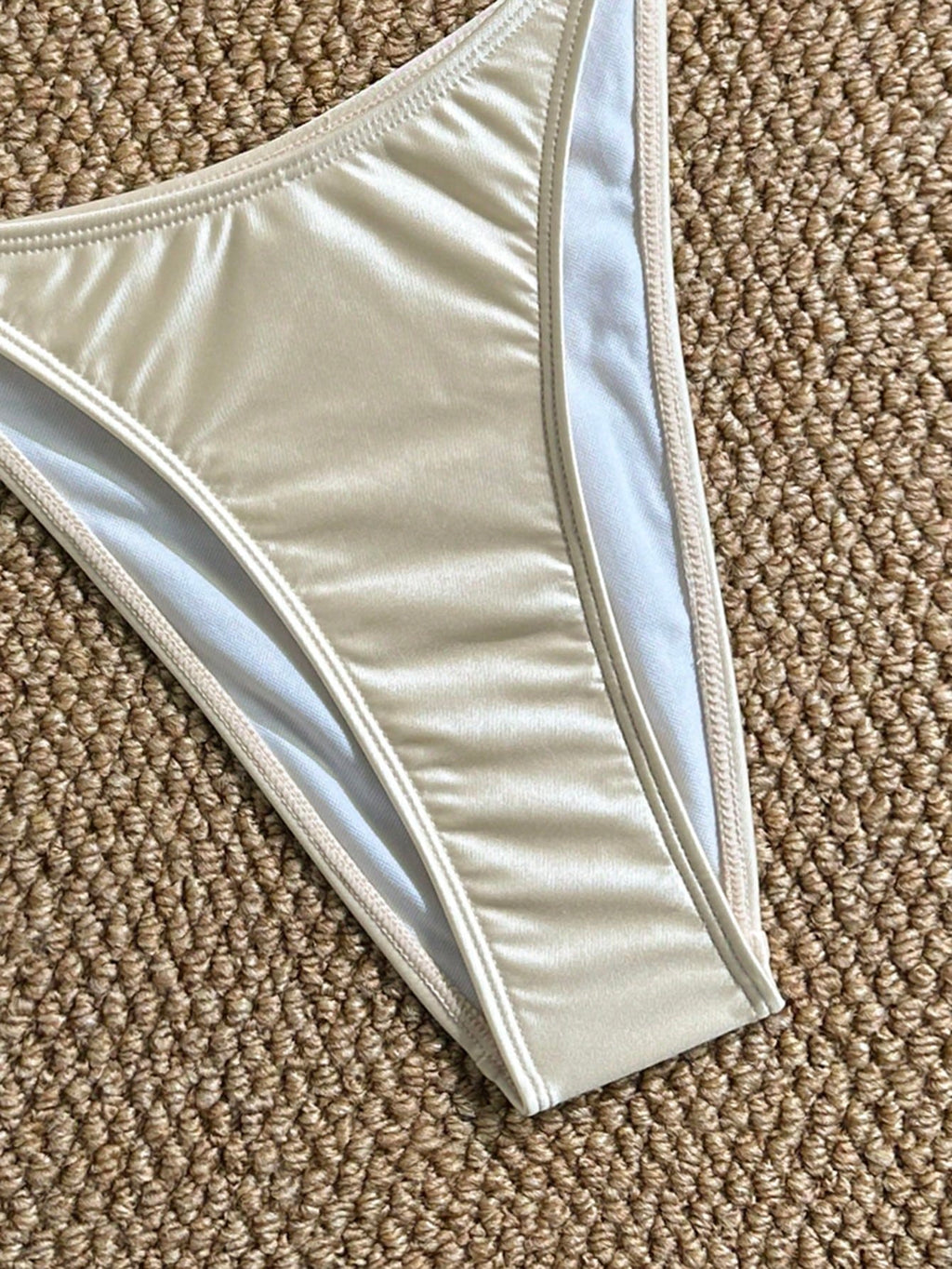 Swim Chiccia 2026 New Women's Summer Beach Elegant Satin Shell Decor