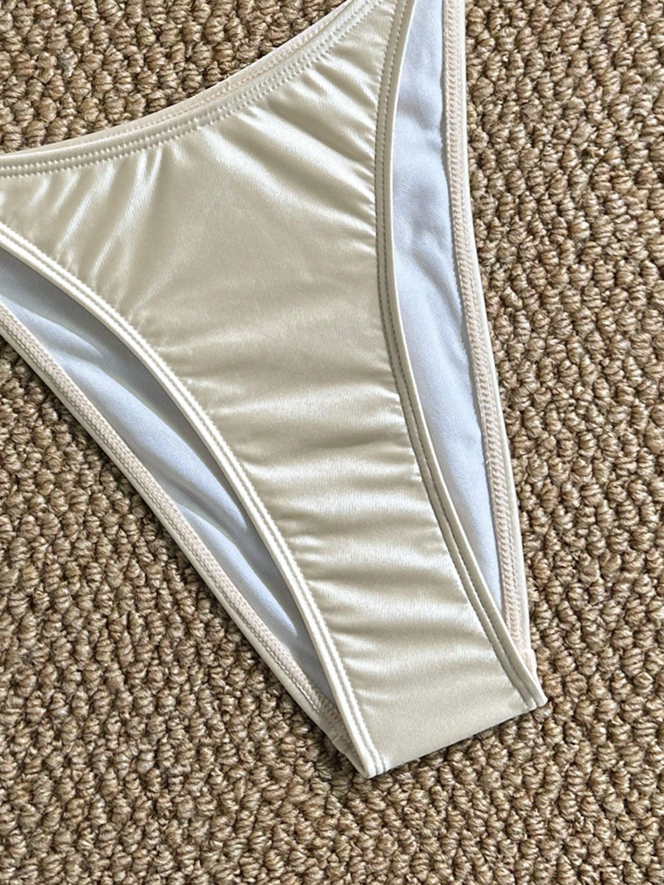 Swim Chiccia 2026 New Women's Summer Beach Elegant Satin Shell Decor