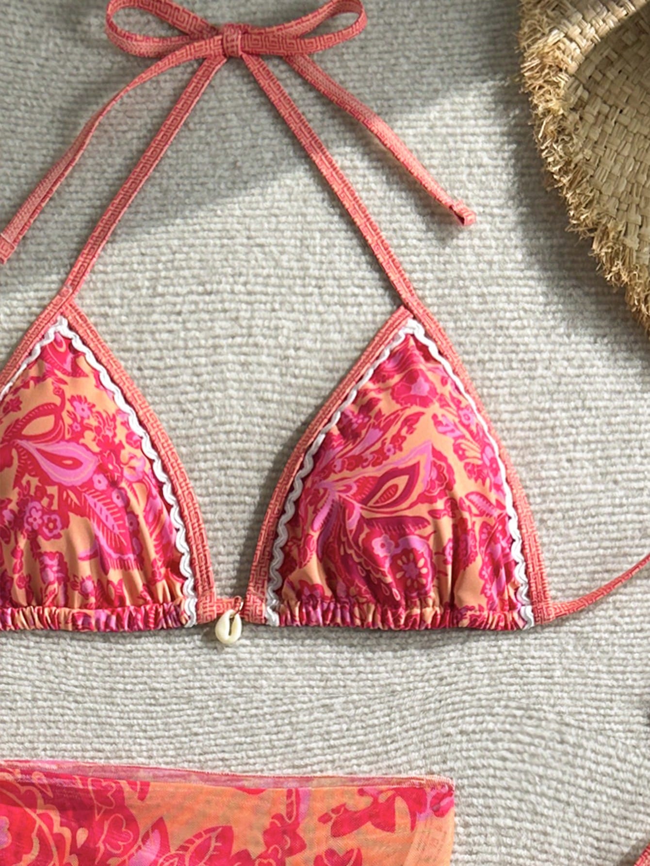 Swim Vcay Swimsuits For Woman Summer Beach 3pcs/Set Women's Random