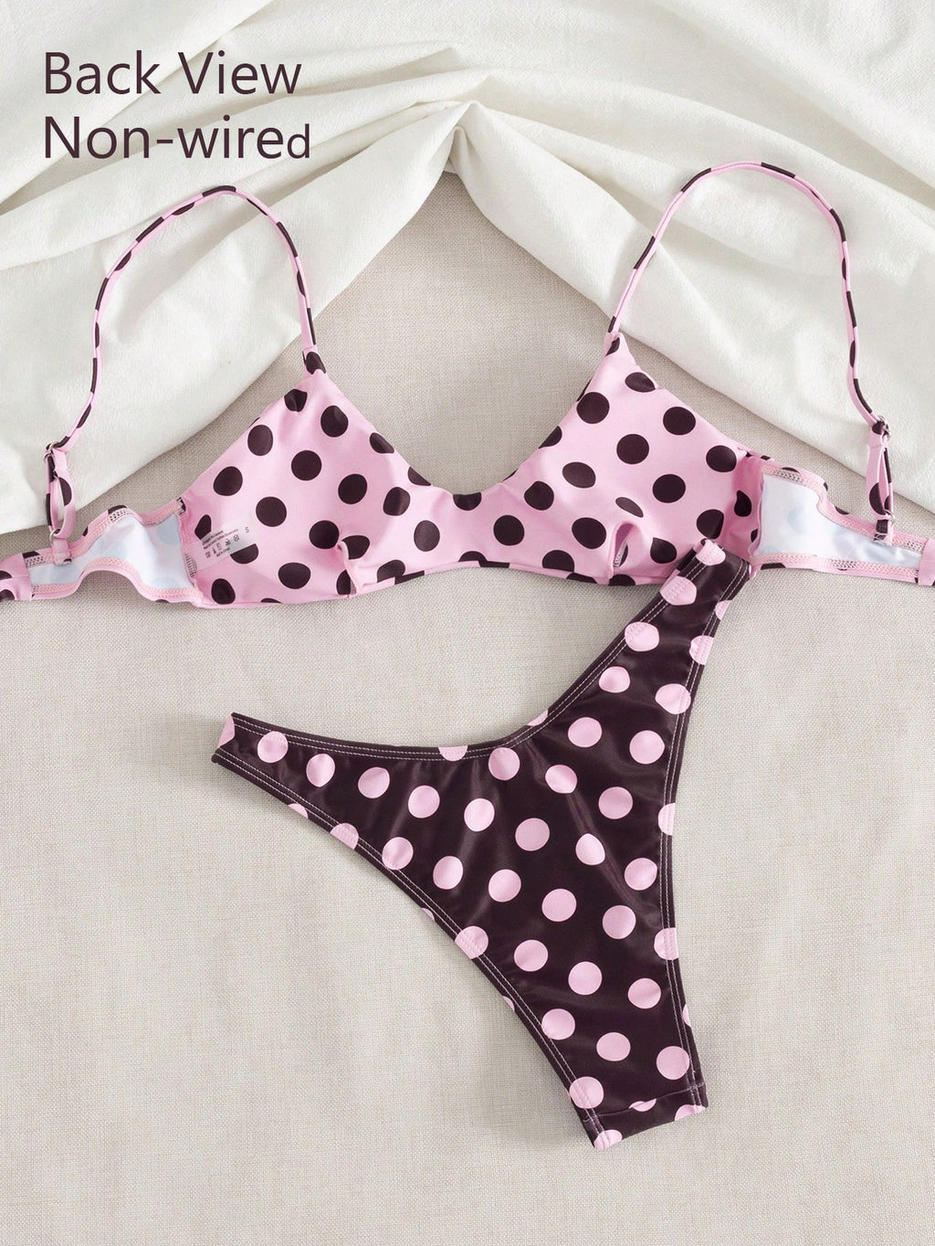 Women's Sexy Fashion Black & White 2 Pieces Swimwear, Summer Beach
