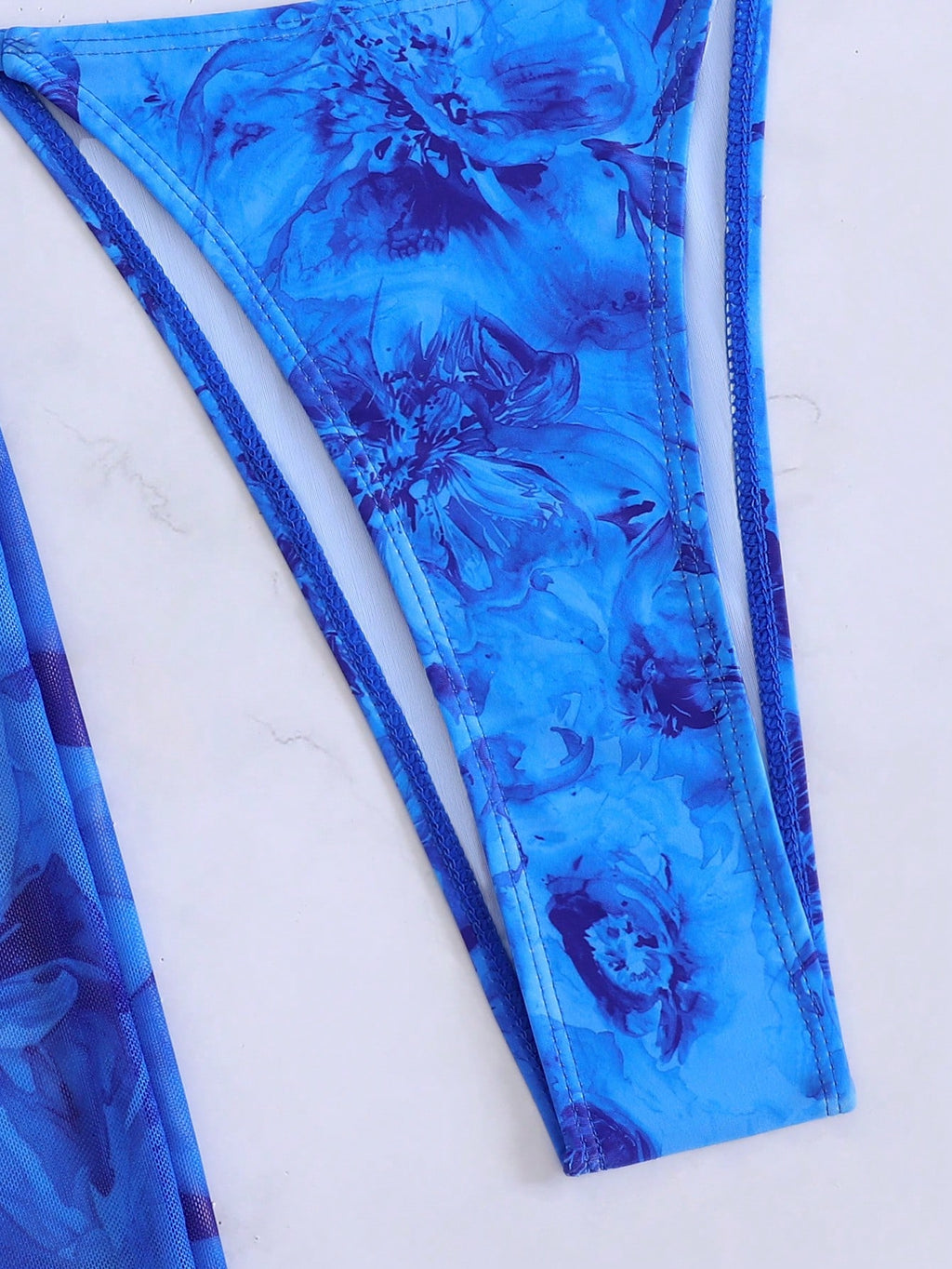 3pcs/Set 2026 Sexy Floral European And American Style Swimwear, Summer Vacation