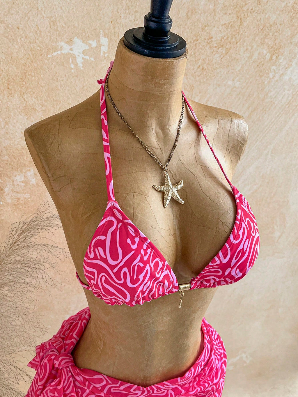 Soleia Summer Outfit For Women Pink Bikini Women's Summer Vacation