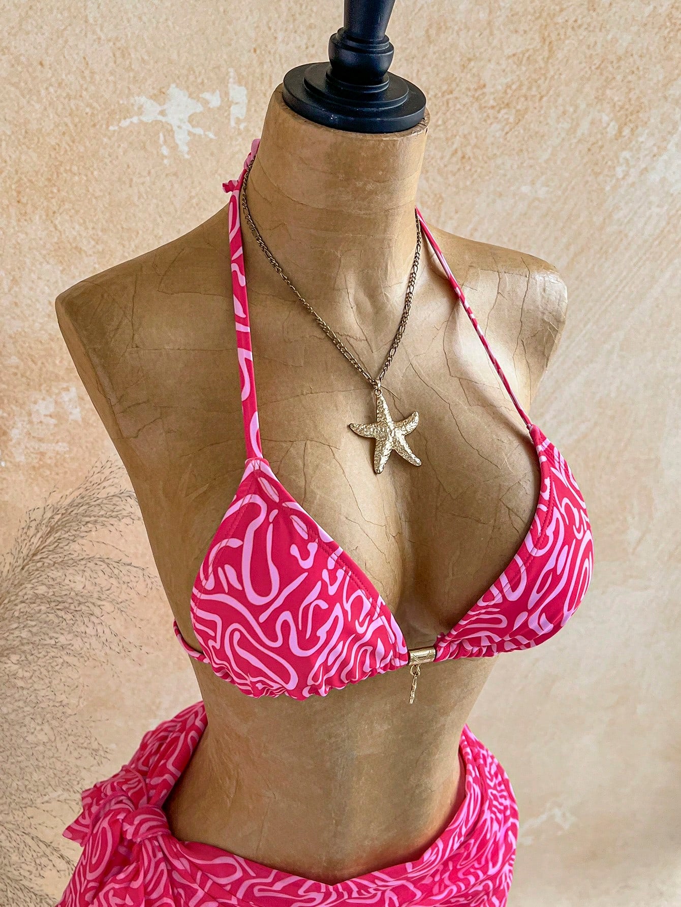 Soleia Summer Outfit For Women Pink Bikini Women's Summer Vacation