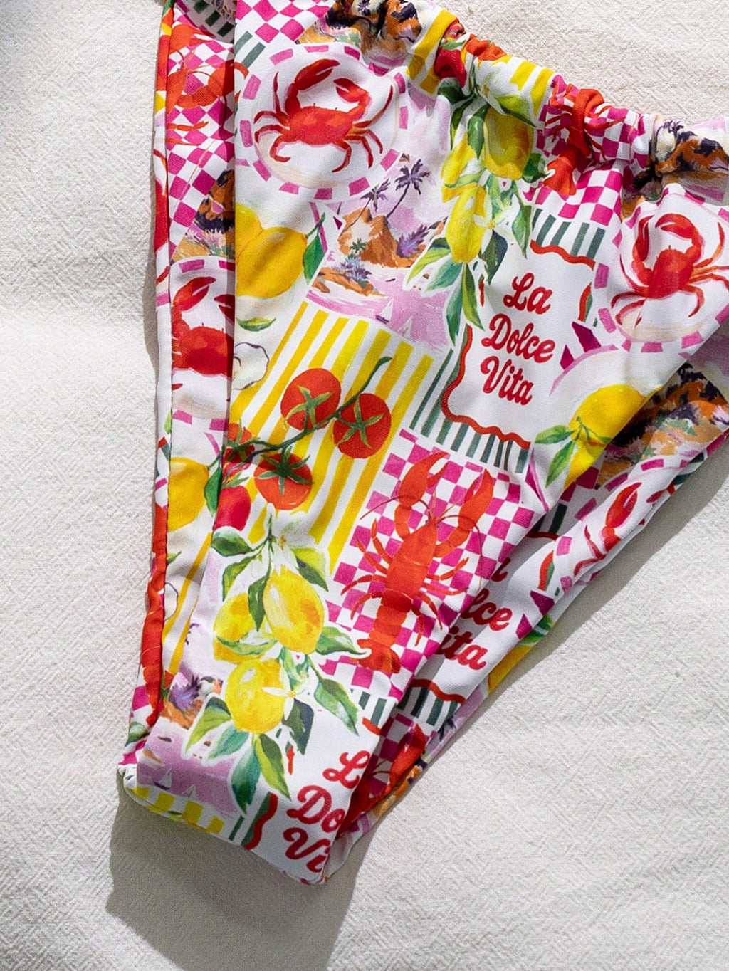 Swim Vcay Summer Vacation Sexy Fashion All-Over Fruit & Vegetable