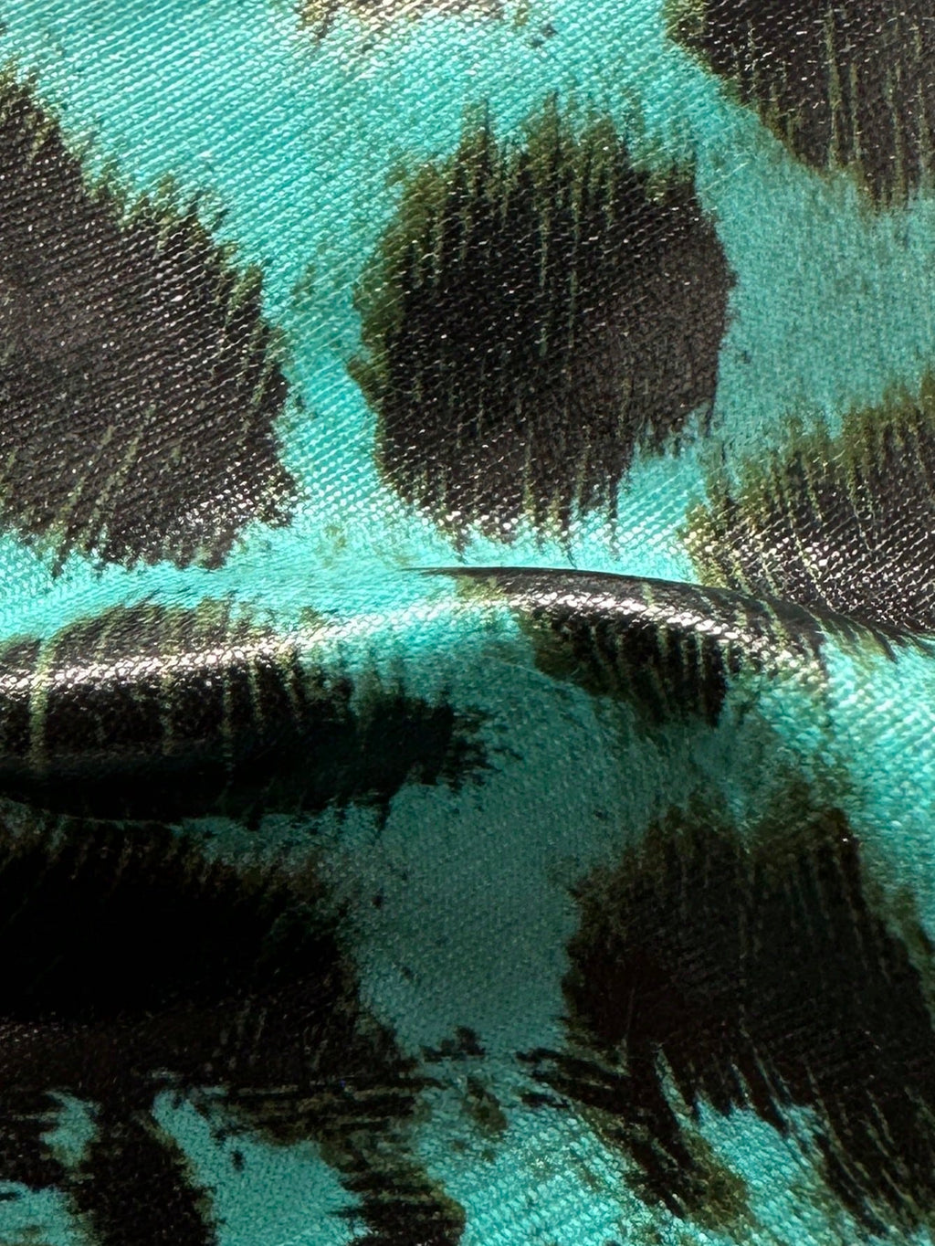 Swim Mod Spring/Summer Digital Print Triangle Wireless Bra Top And Side Tie Biki